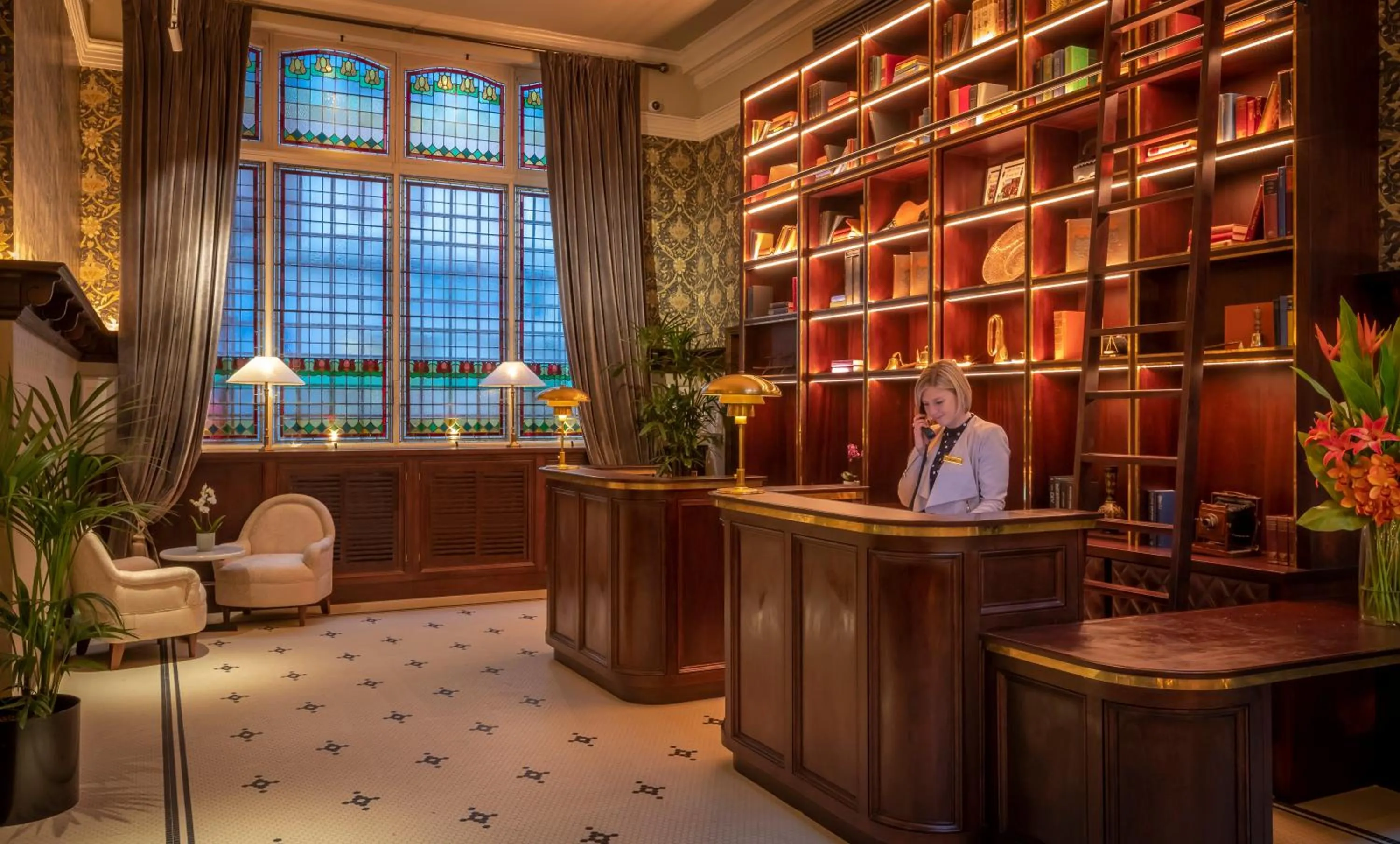 Lobby or reception in The Fleet