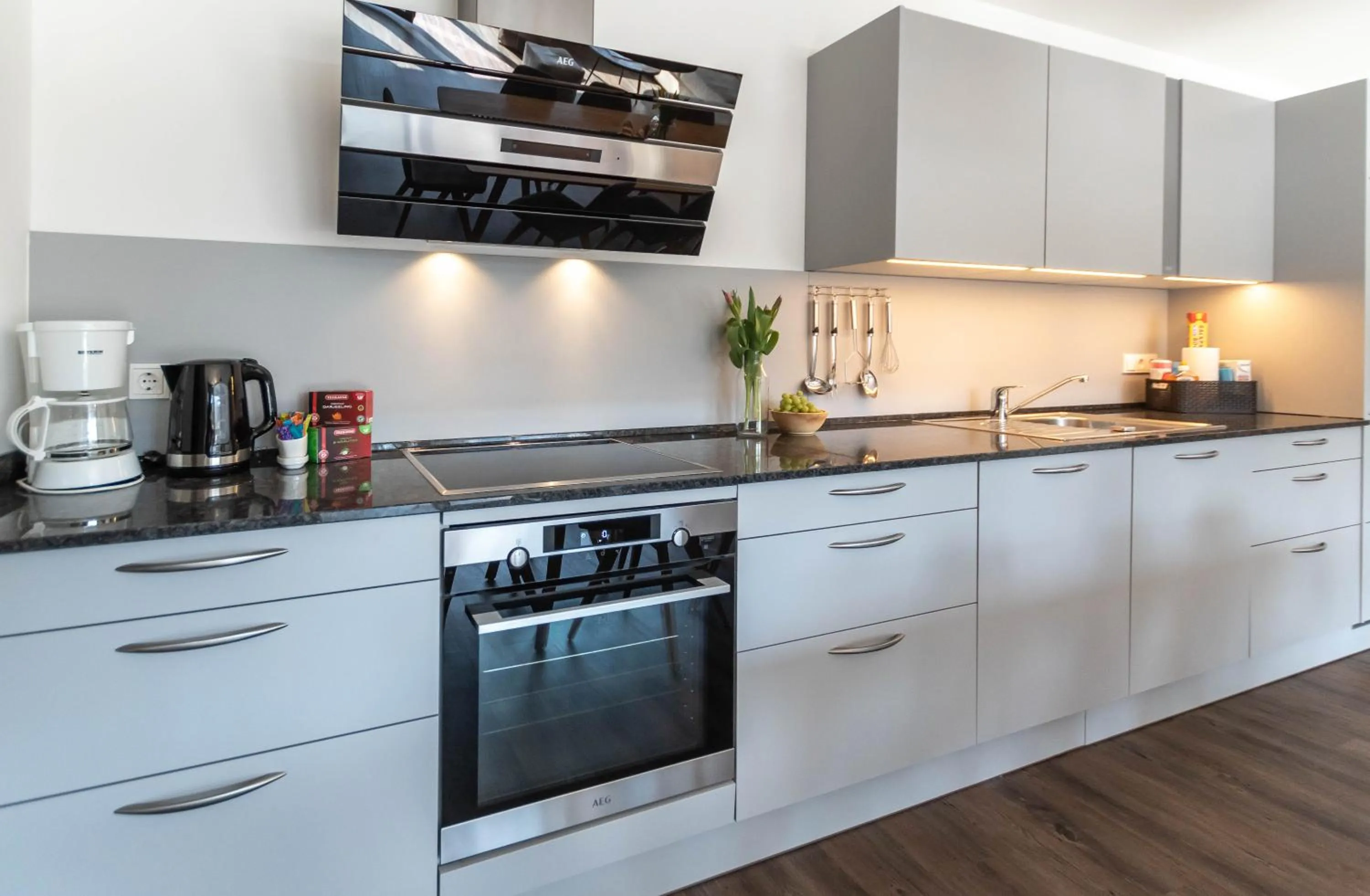 Kitchen or kitchenette, Kitchen/Kitchenette in Schönblick Residence - Absolut Alpine Apartments