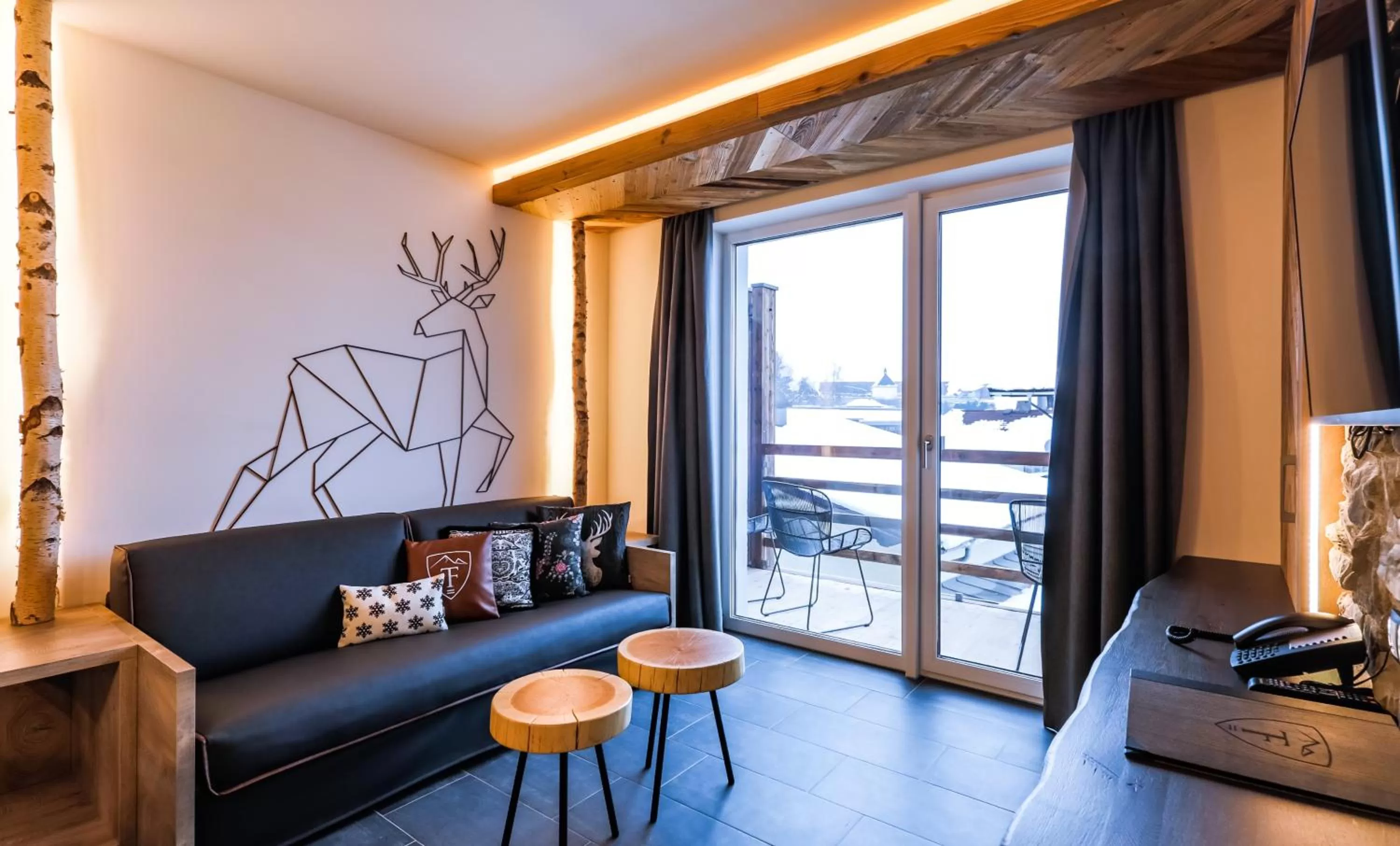 Balcony/Terrace in 24 by AvenidA - Mountain Hotel