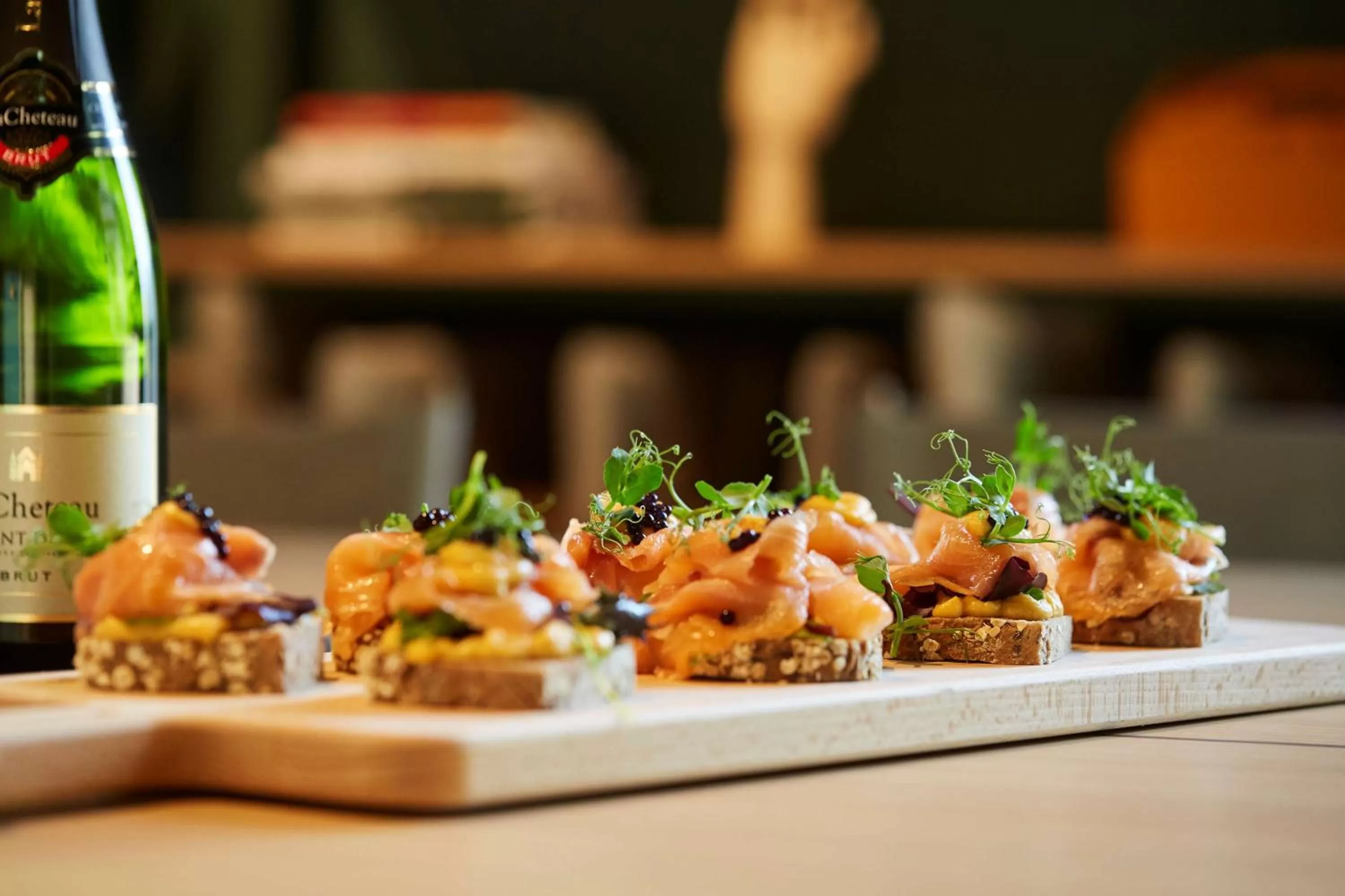 Restaurant/places to eat in Scandic Frankfurt Hafenpark