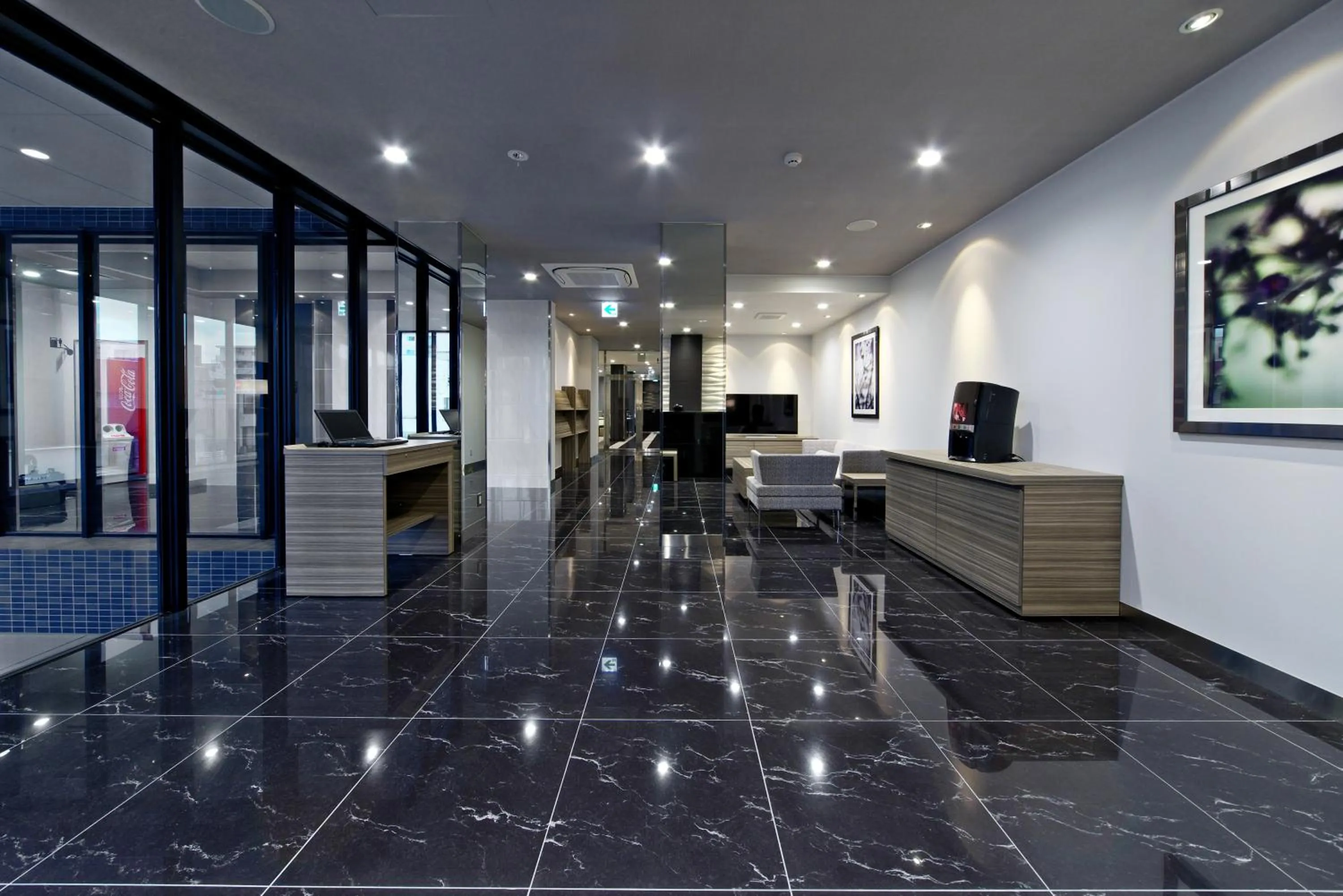 Lobby or reception in Shizutetsu Hotel Prezio Numazu