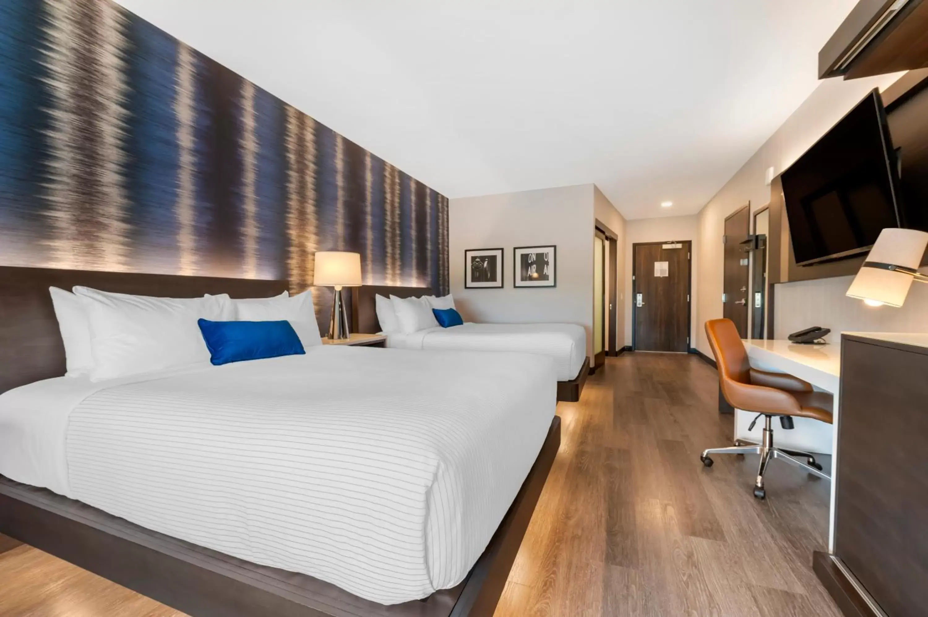 Quadruple Room with Two Queen Beds - Non Smoking in Cambria Hotel Detroit Downtown Quadruple Room with Two Queen Beds - Non Smoking in Cambria Hotel Detroit Downtown