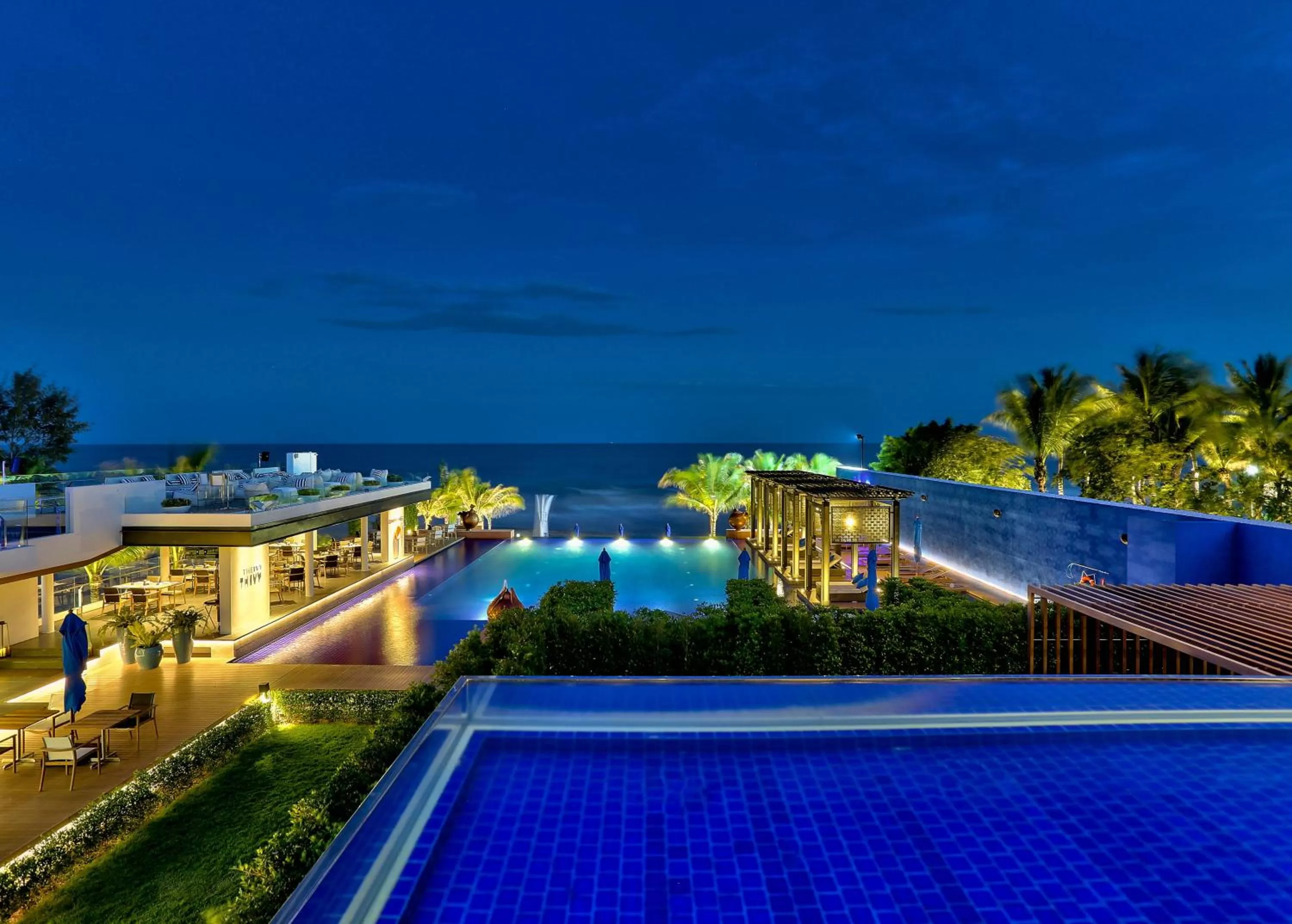 Pool view in Ace of Hua Hin Resort - SHA PLUS