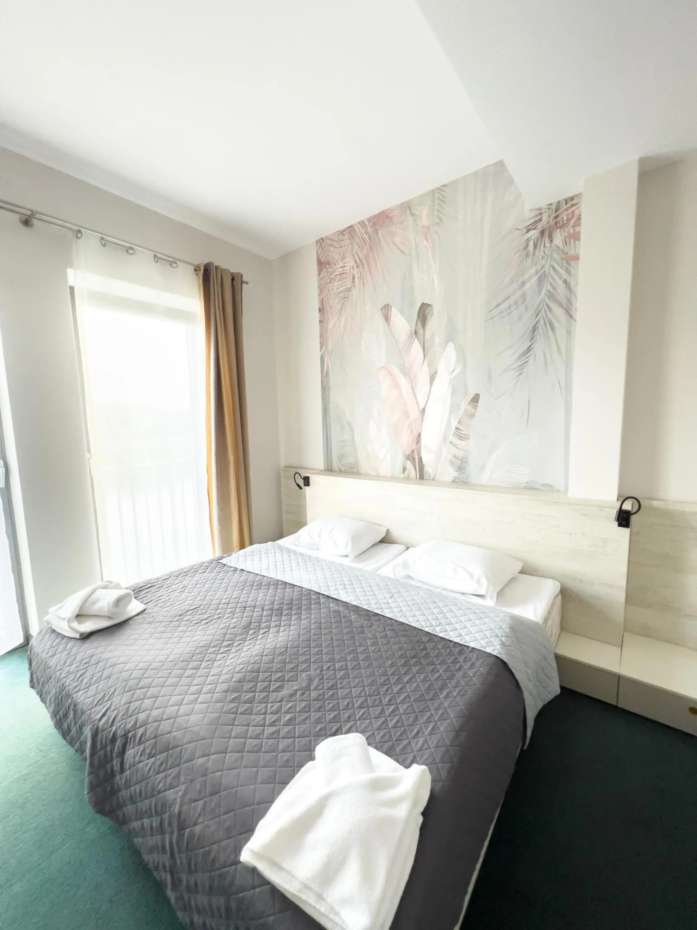 Bed in Hotel Poleski