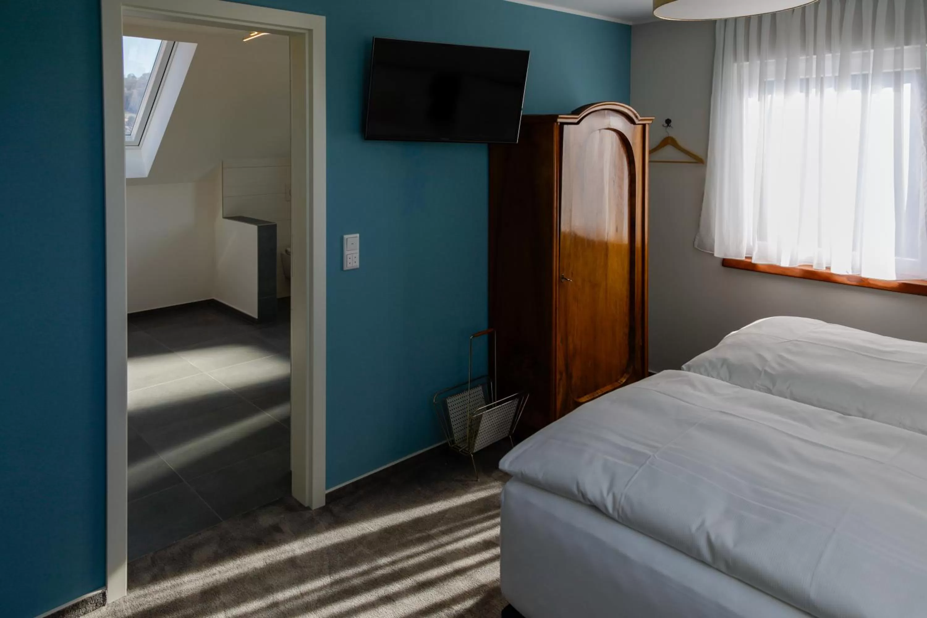 TV and multimedia, Bed in Hotel Brasserie Chaussee