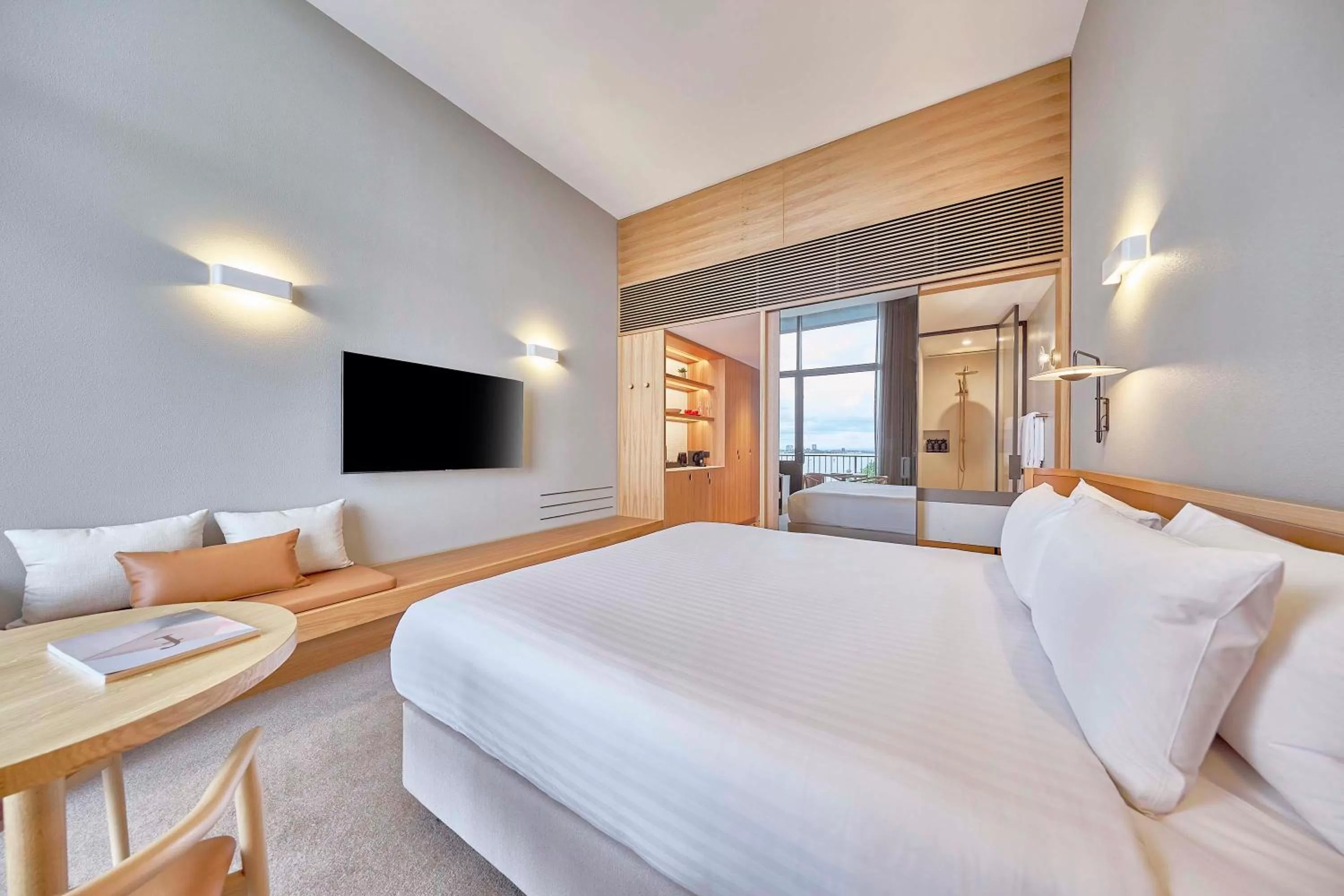 Bedroom, Bed in Wonil Hotel Perth - Handwritten Collection