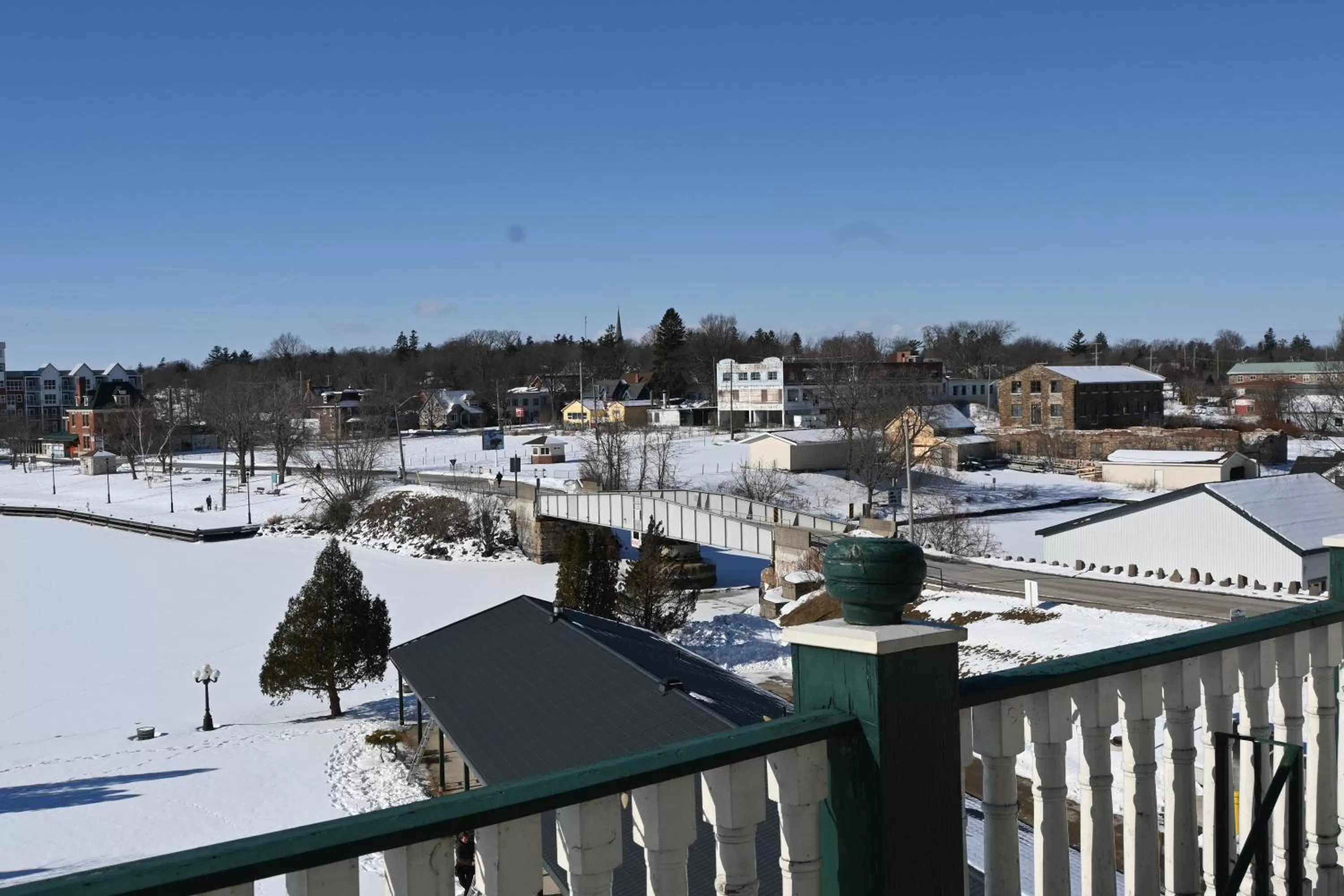 Balcony/Terrace in The Gananoque Inn