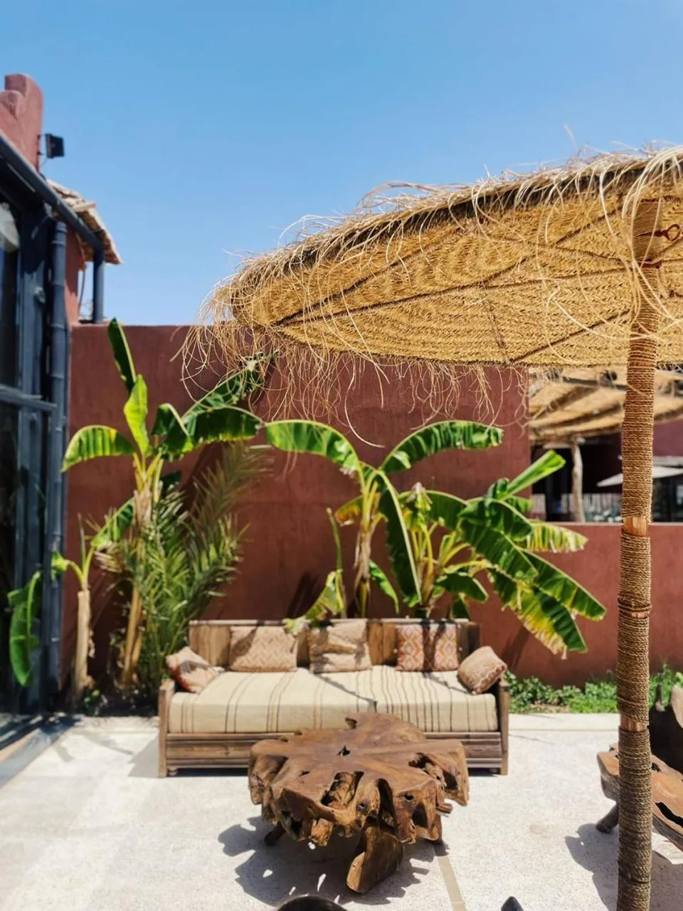 Patio in Fellah Hotel