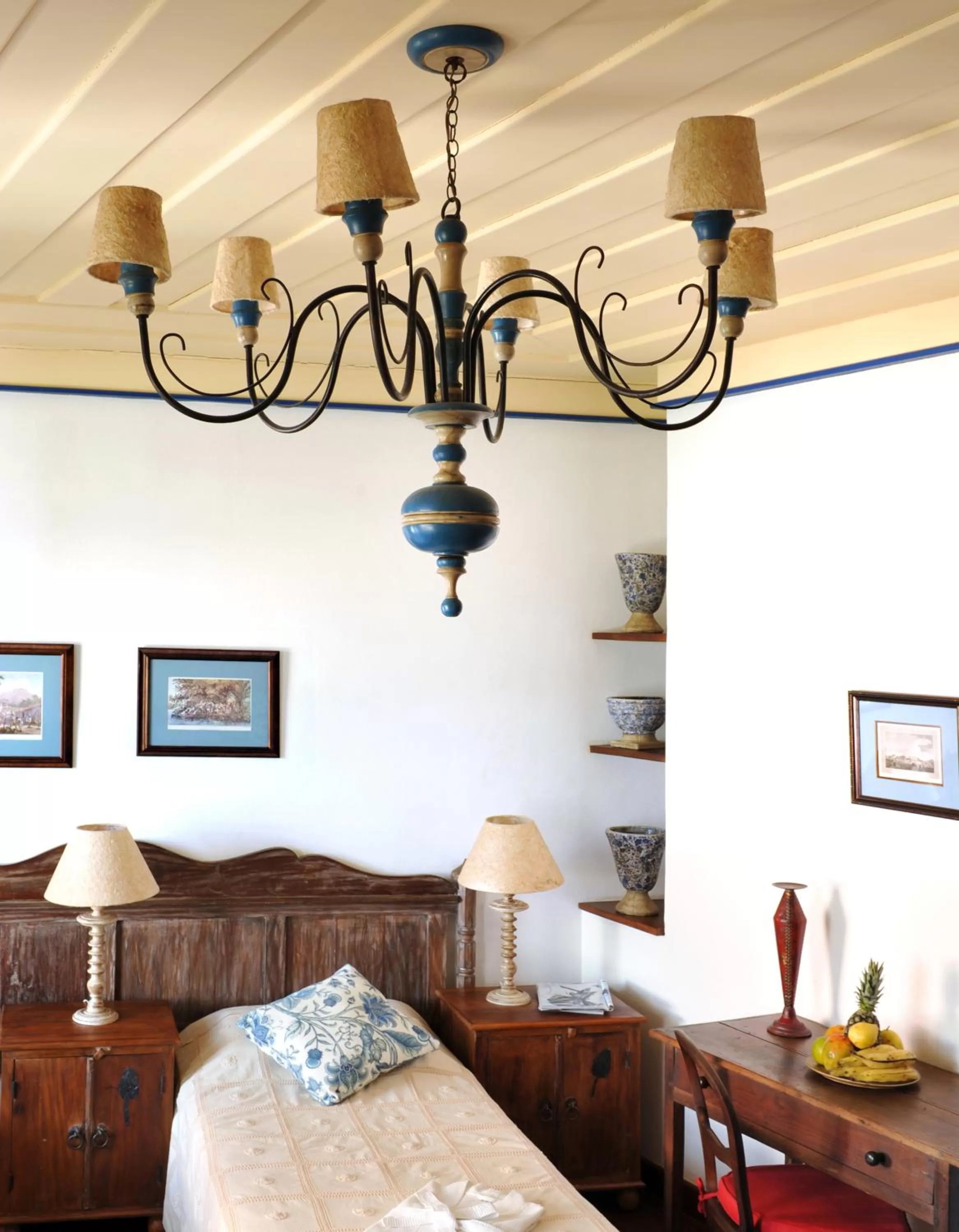 Decorative detail in Hotel Villa Bahia