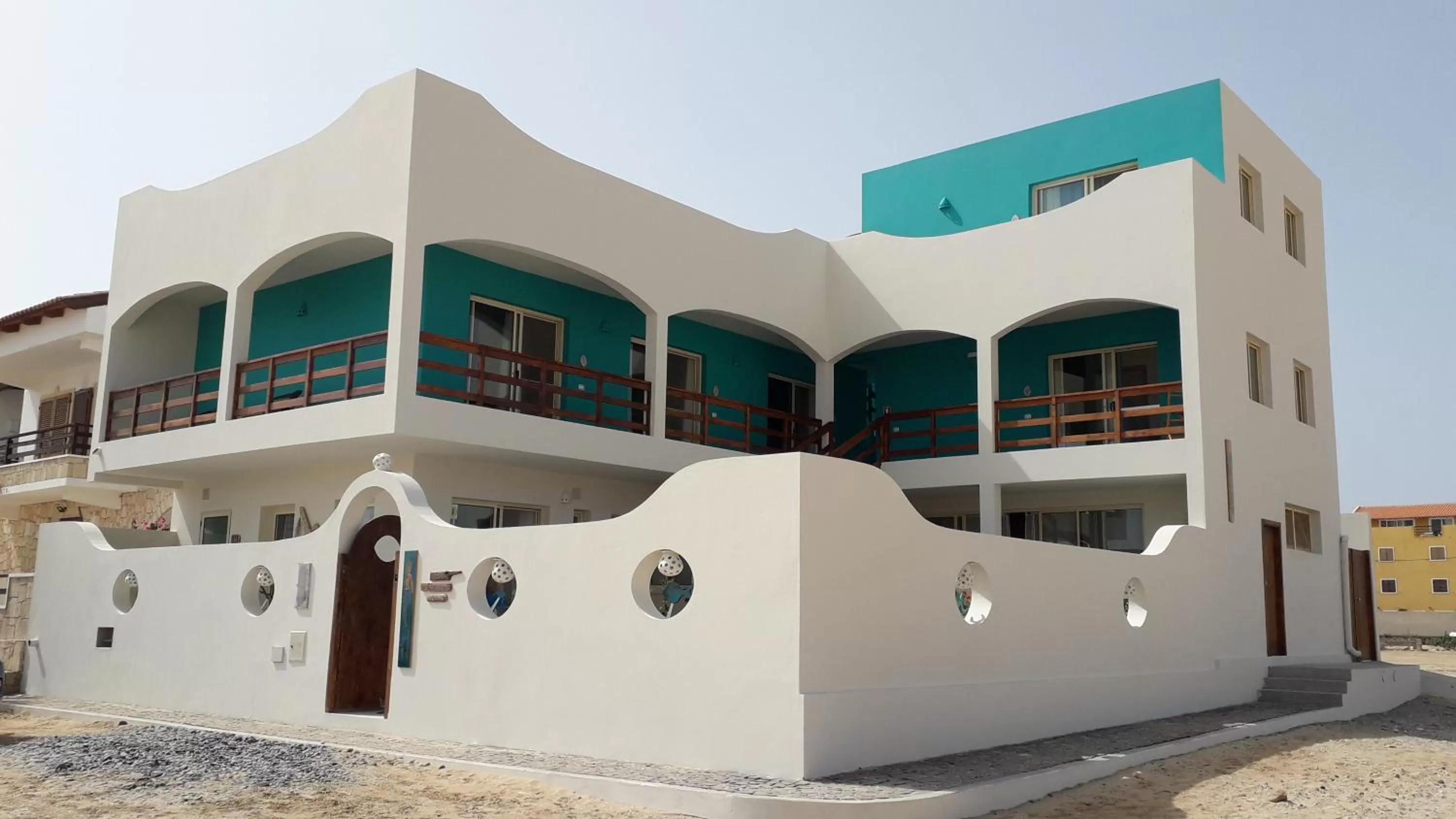 Property building in B&B Sereia Azul Boa Vista