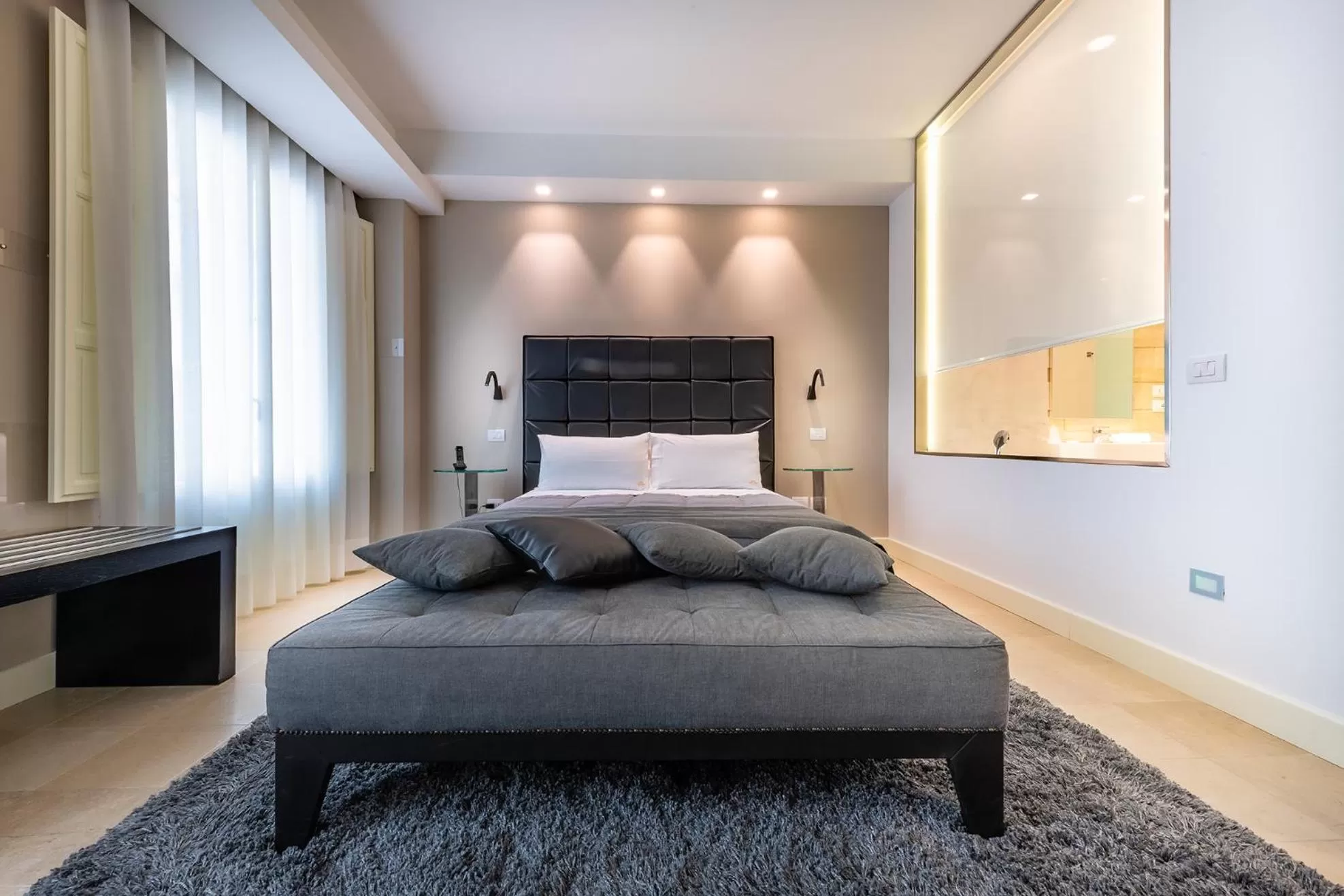 Bedroom, Bed in Hotel Porta Reale