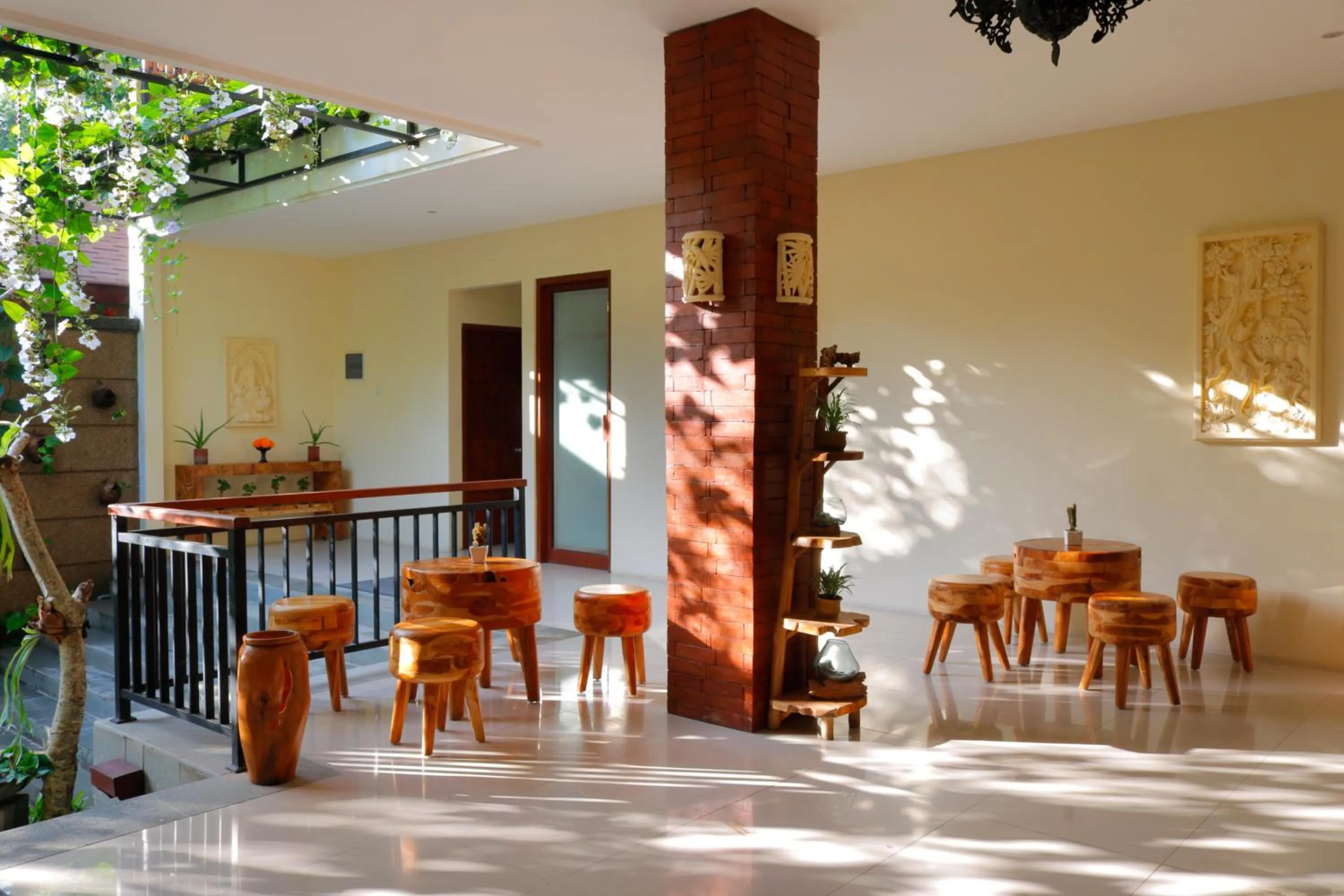 Lobby or reception in Ashoka Tree Resort at Tanggayuda