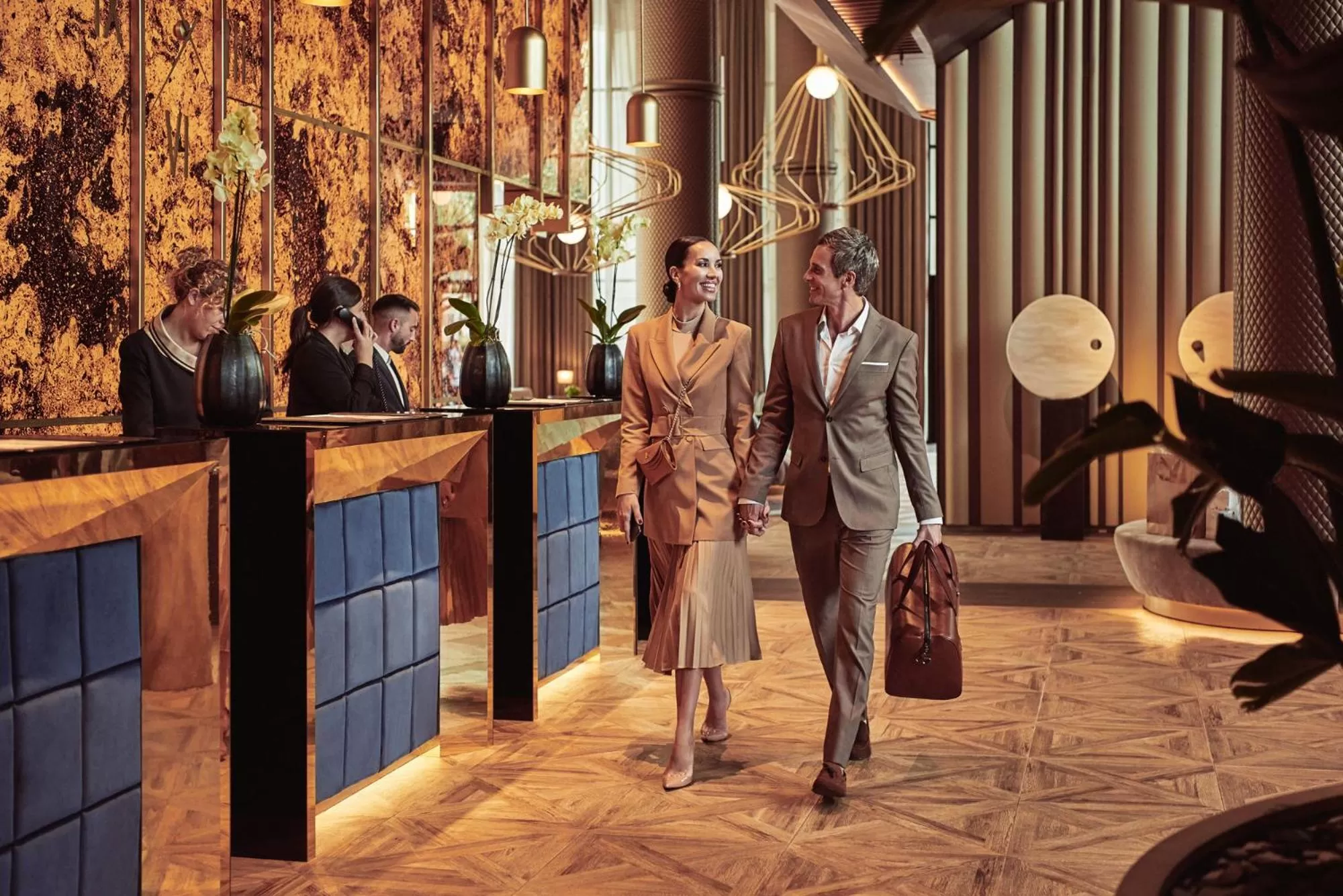 Lobby or reception in Sofitel Barcelona Skipper