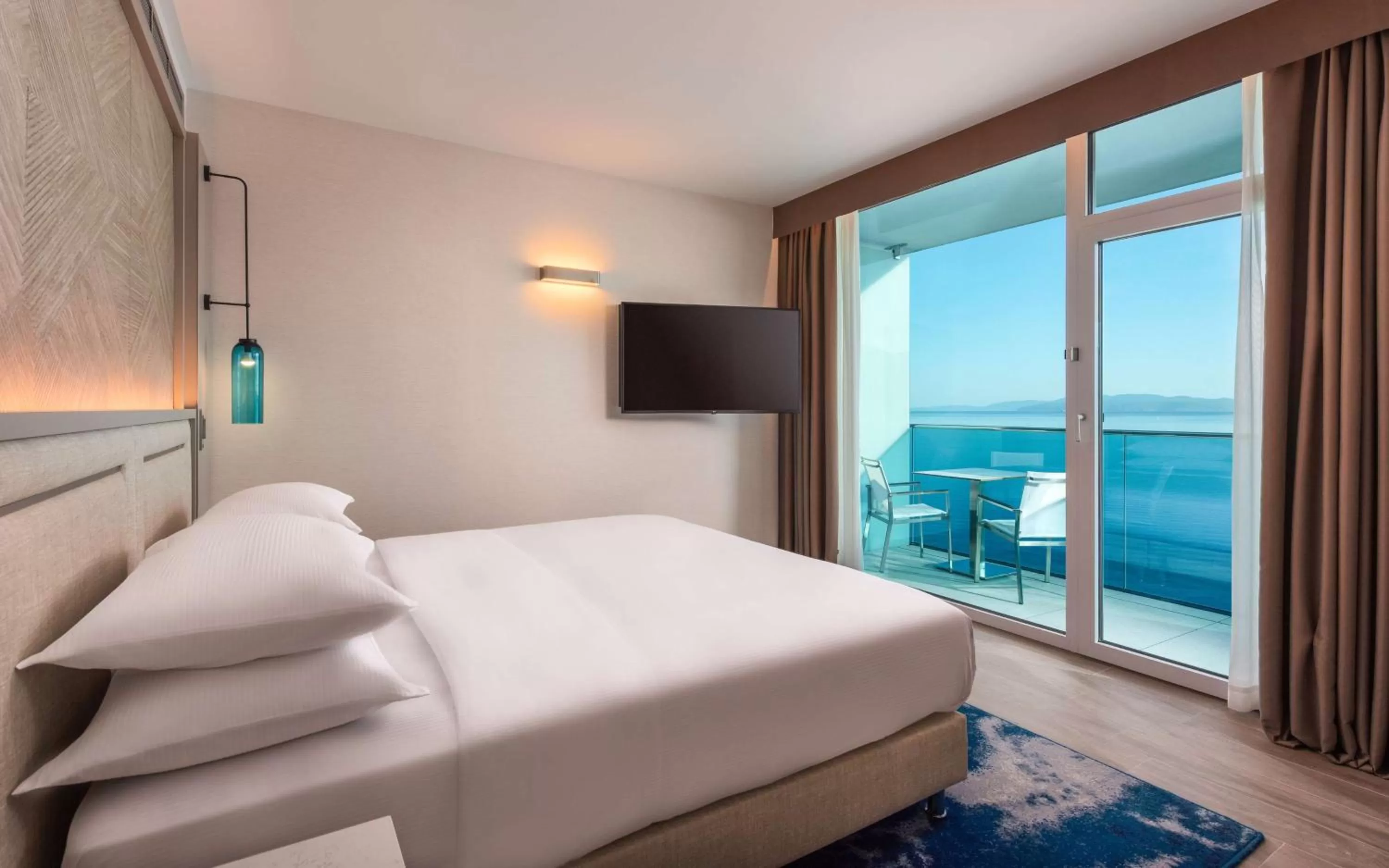 Costabella Suite with Balcony and Sea View in Hilton Rijeka Costabella Beach Resort And Spa