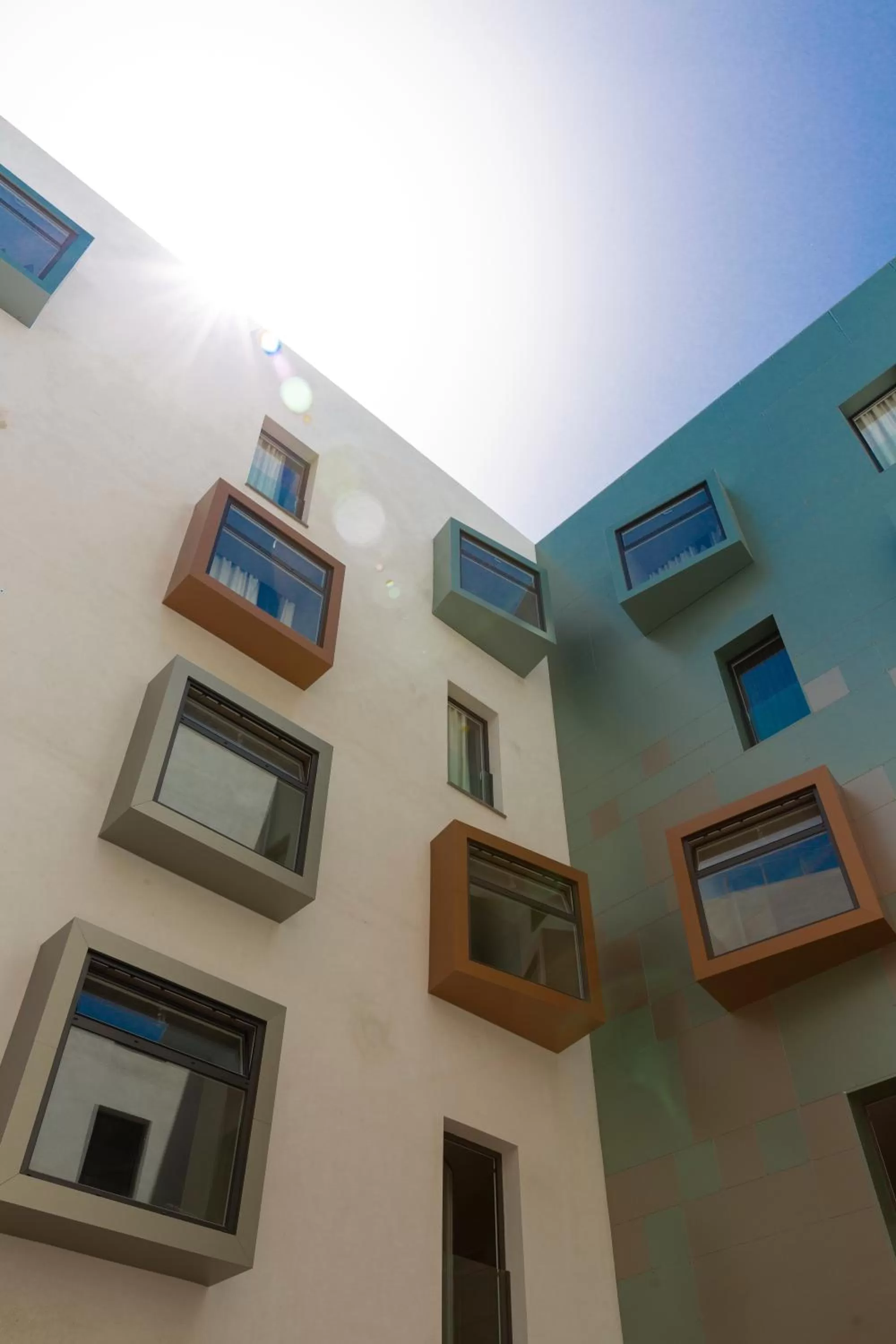Patio in Hotel Macià Sevilla Kubb