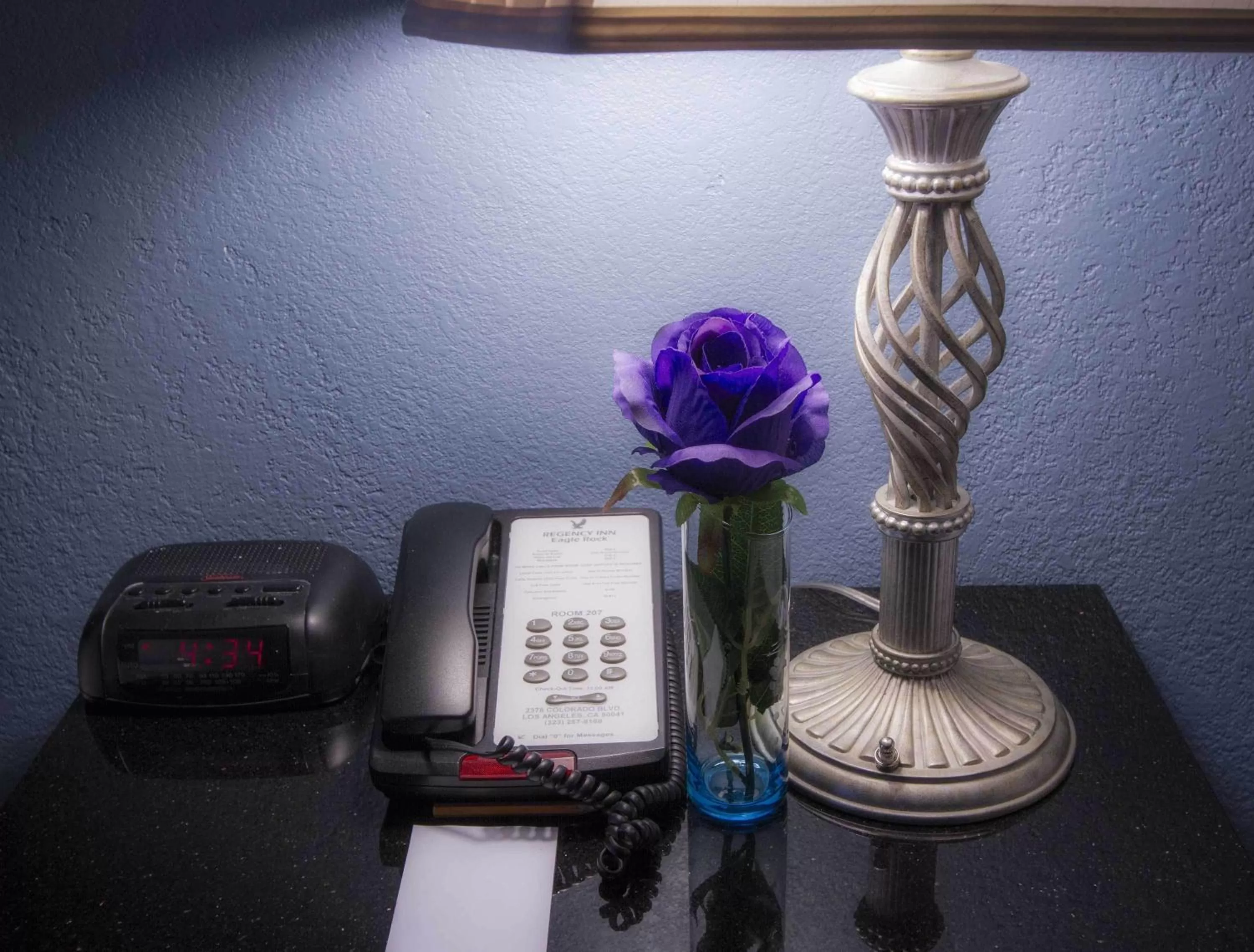 Decorative detail in Regency Inn in Los Angeles