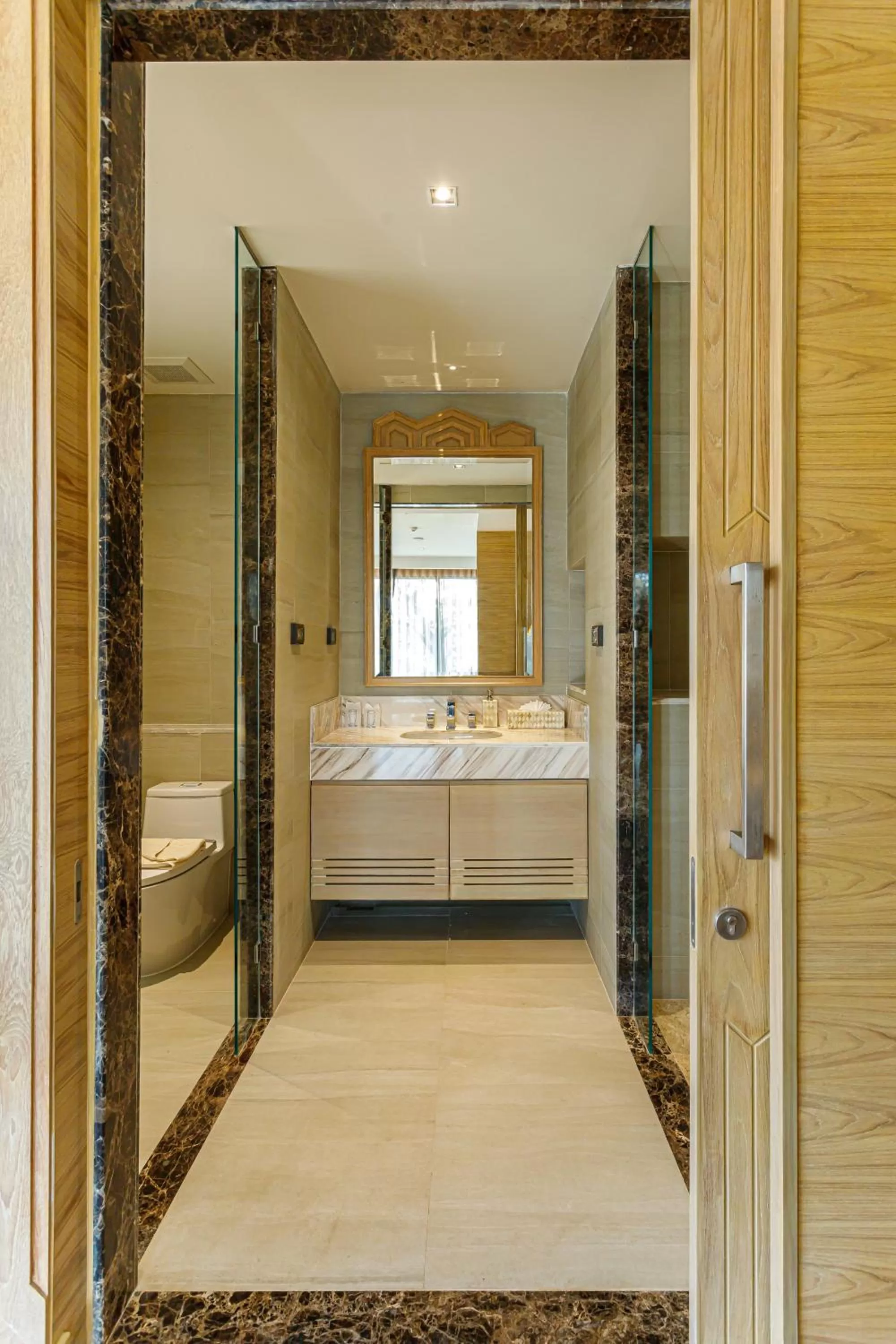 Bathroom in W1Bangkoknoi Hotel