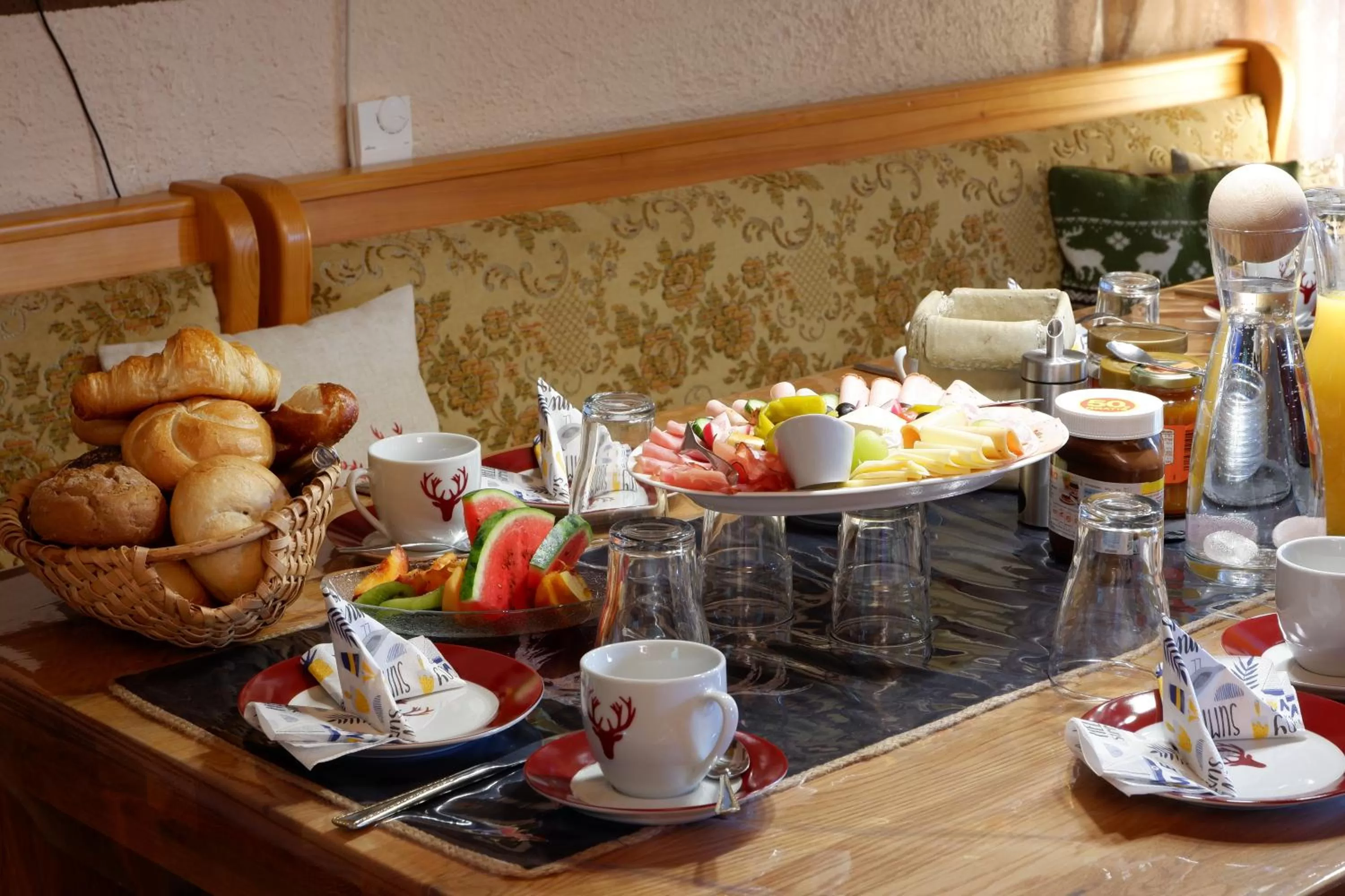 Breakfast in Frühstückspension Mayer-Schiller