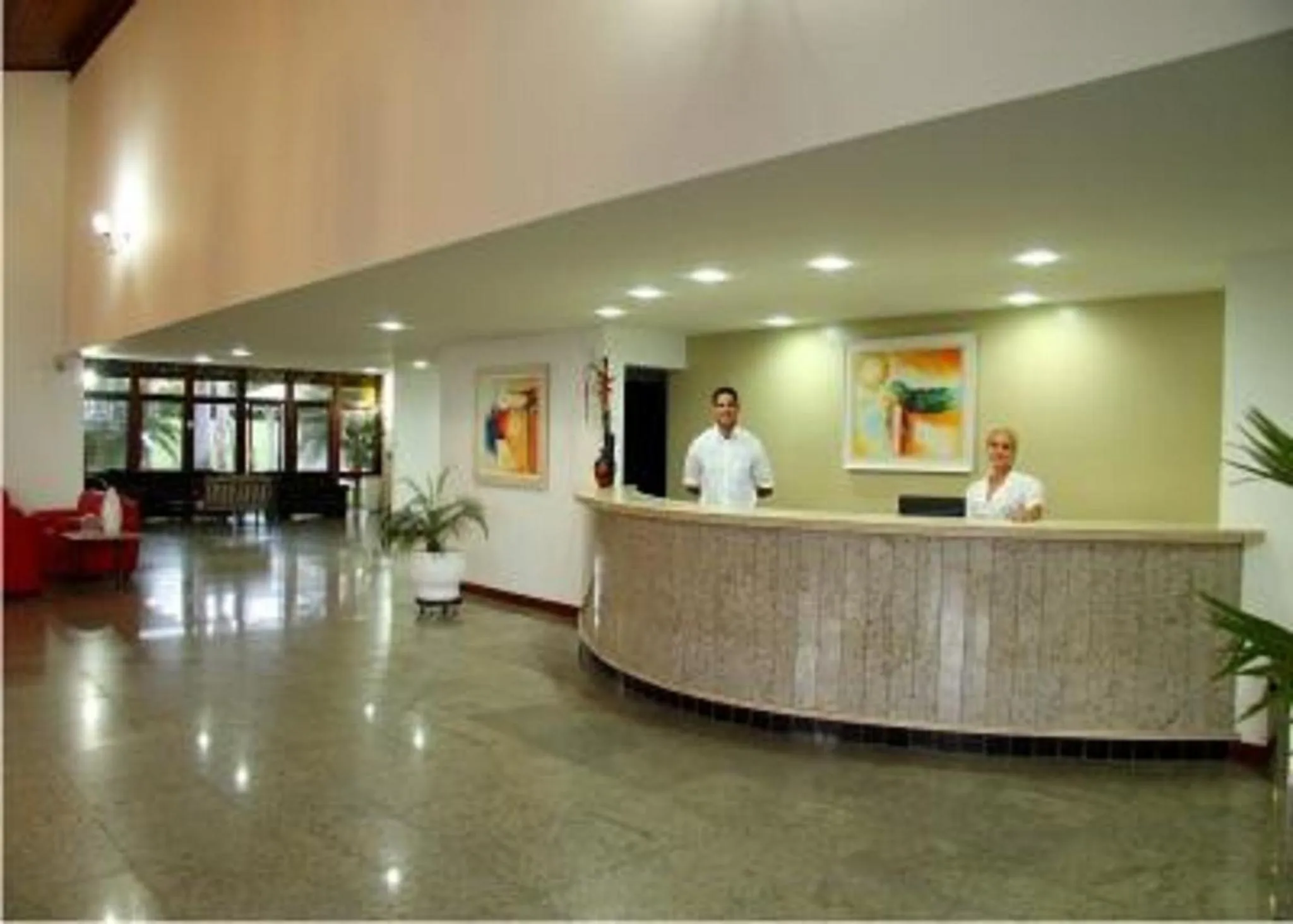Lobby or reception in Sunshine Praia Hotel