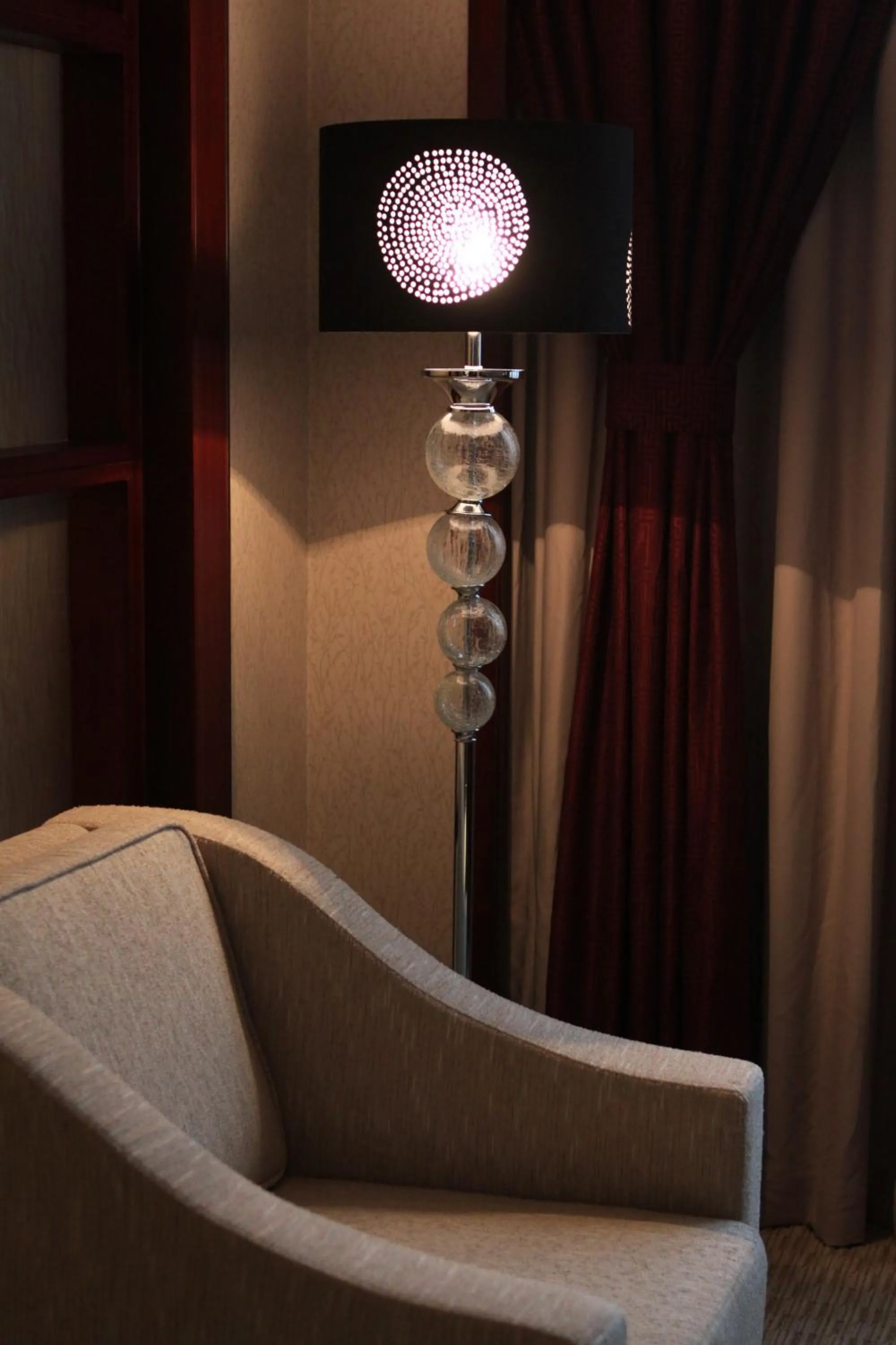 Seating area in Vision Hotel