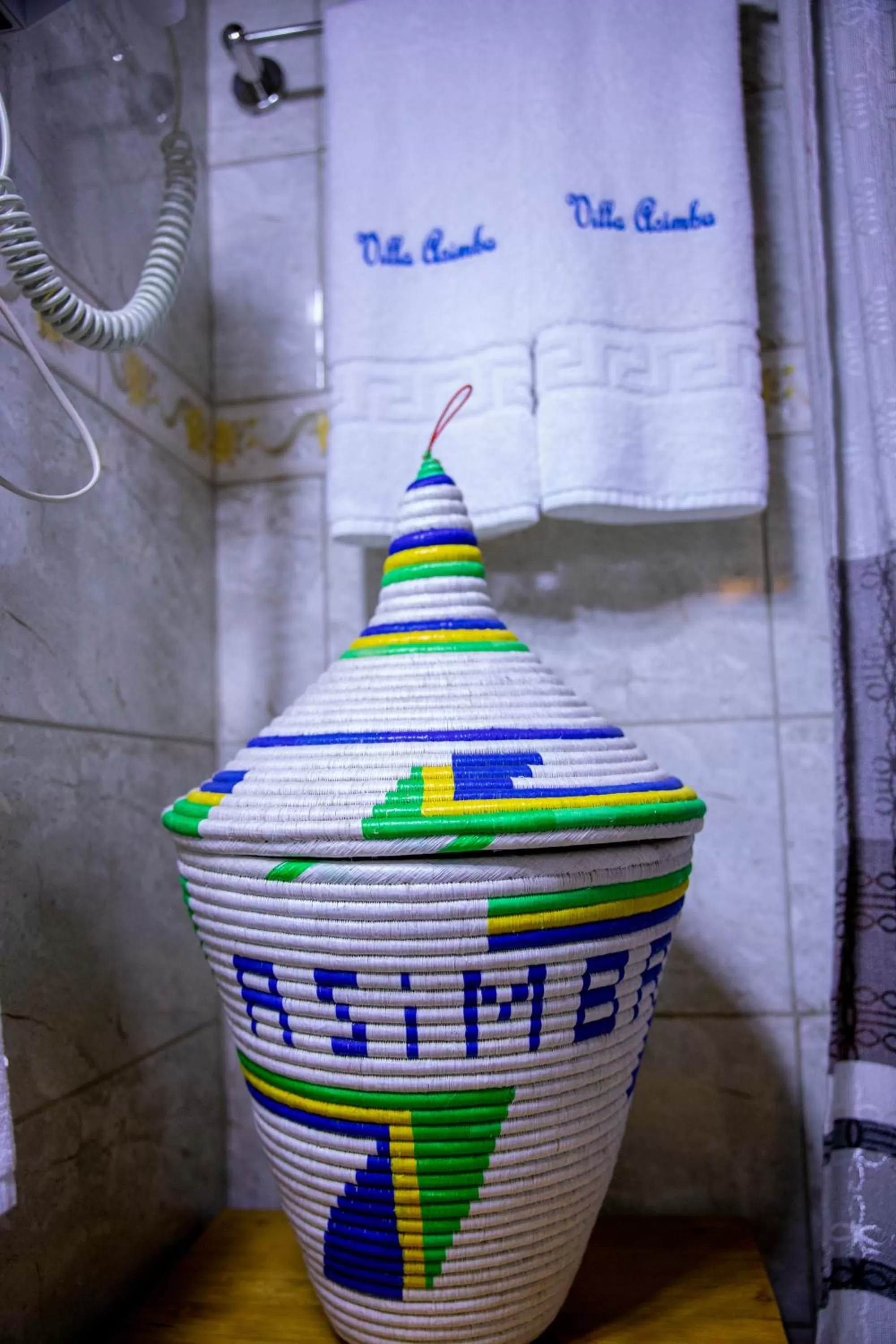 Decorative detail in Villa Asimba