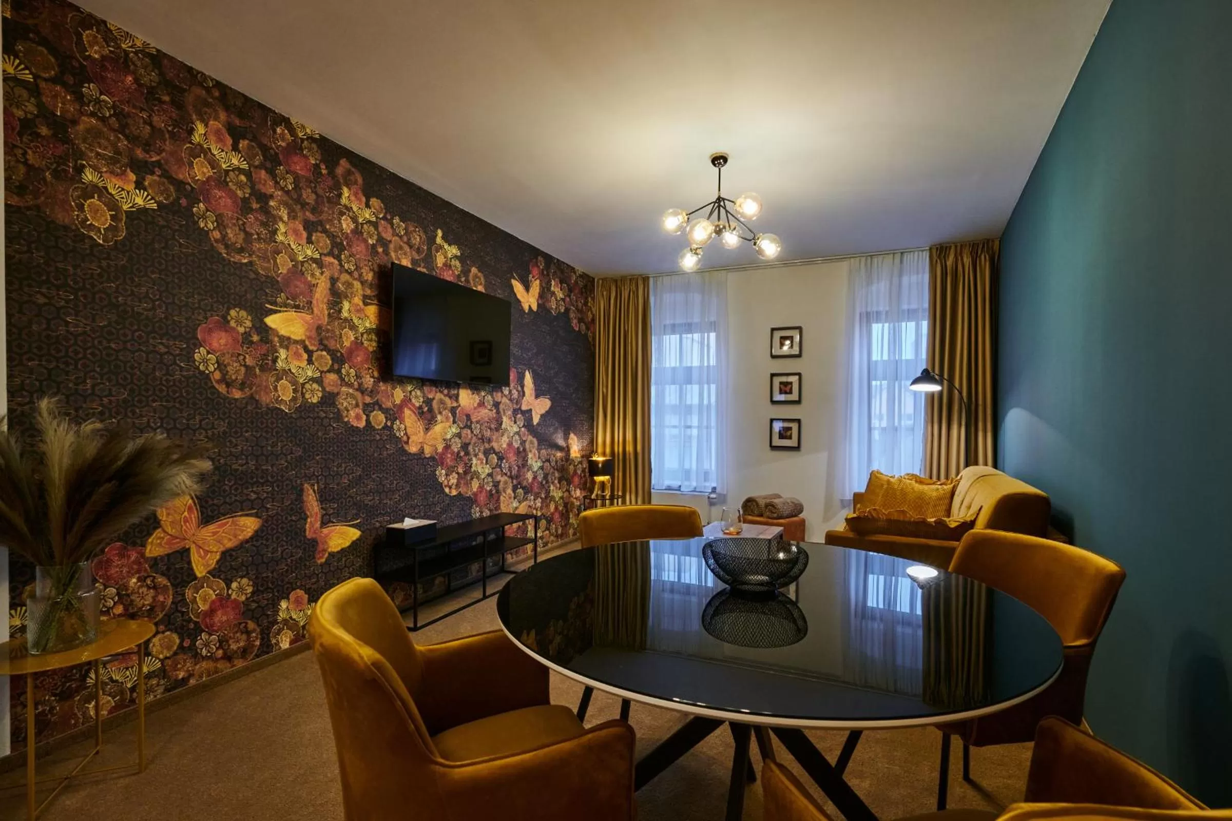 Living room in Hotel Alfréd a Hermína