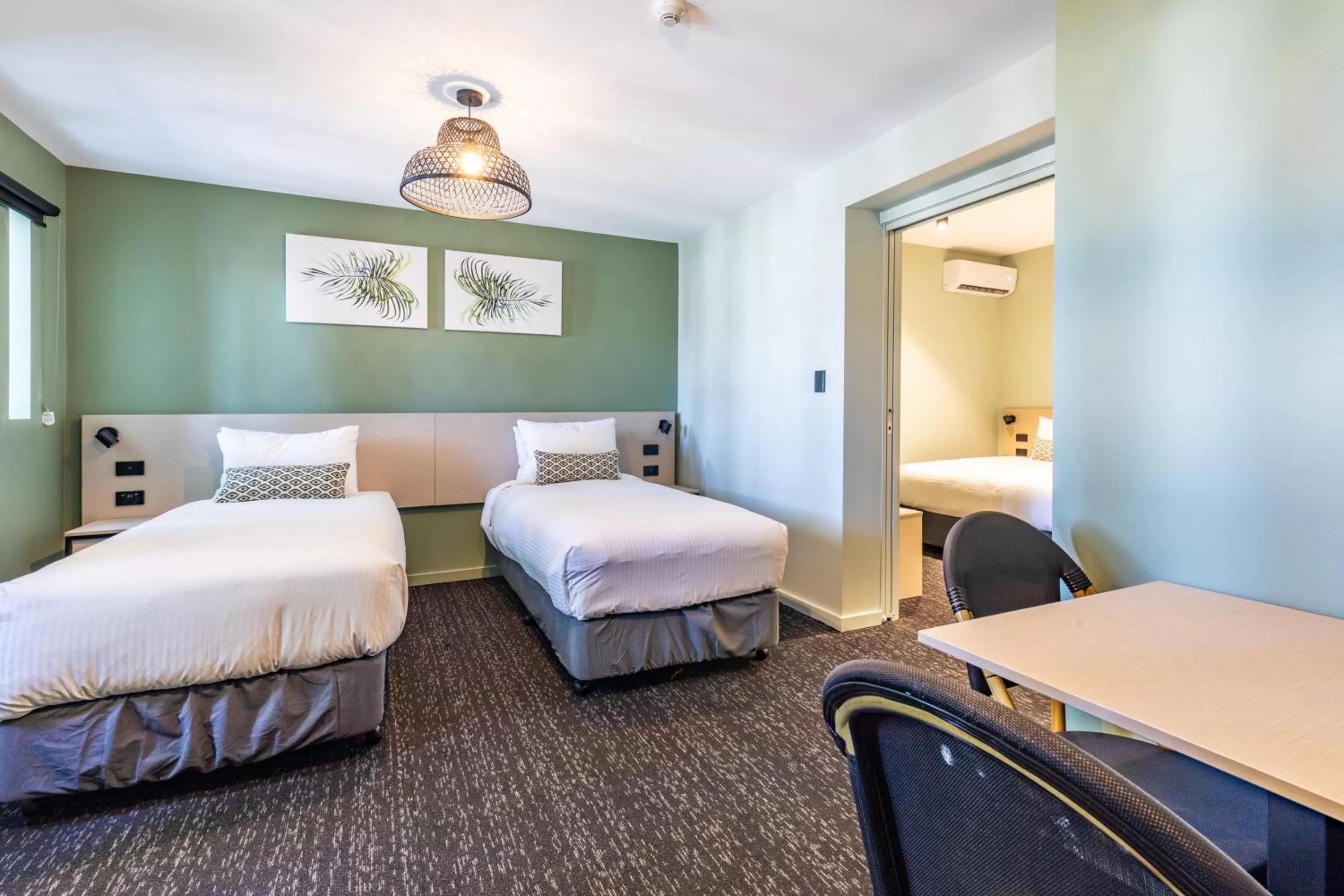 Bed in Nightcap at Commercial Hotel