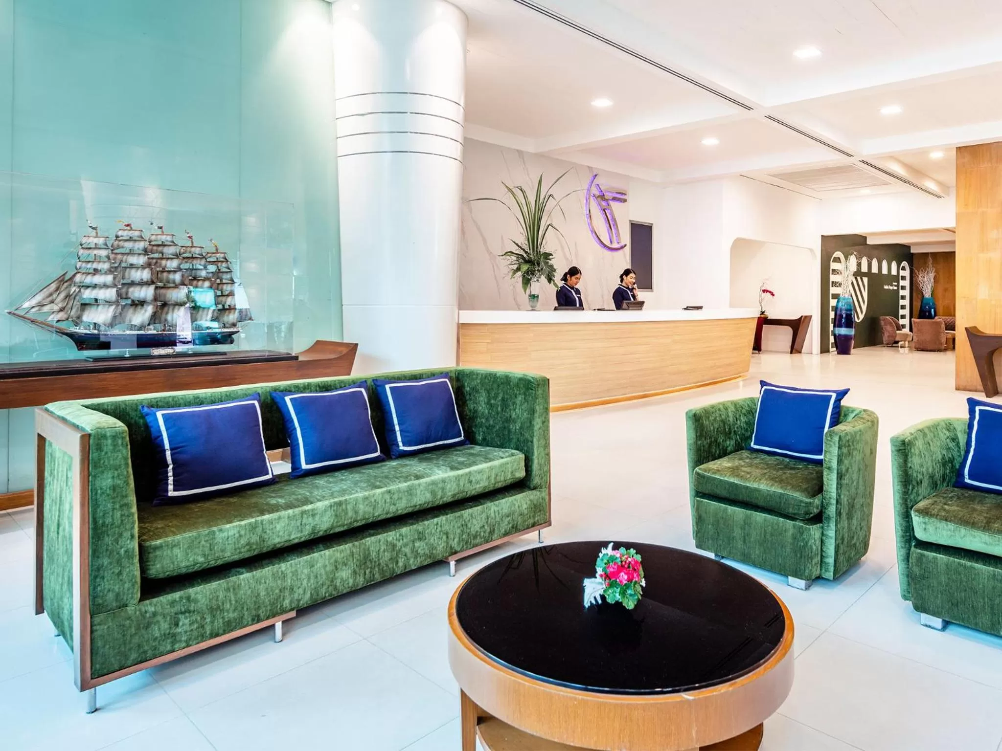 Lobby or reception in A-One New Wing Hotel