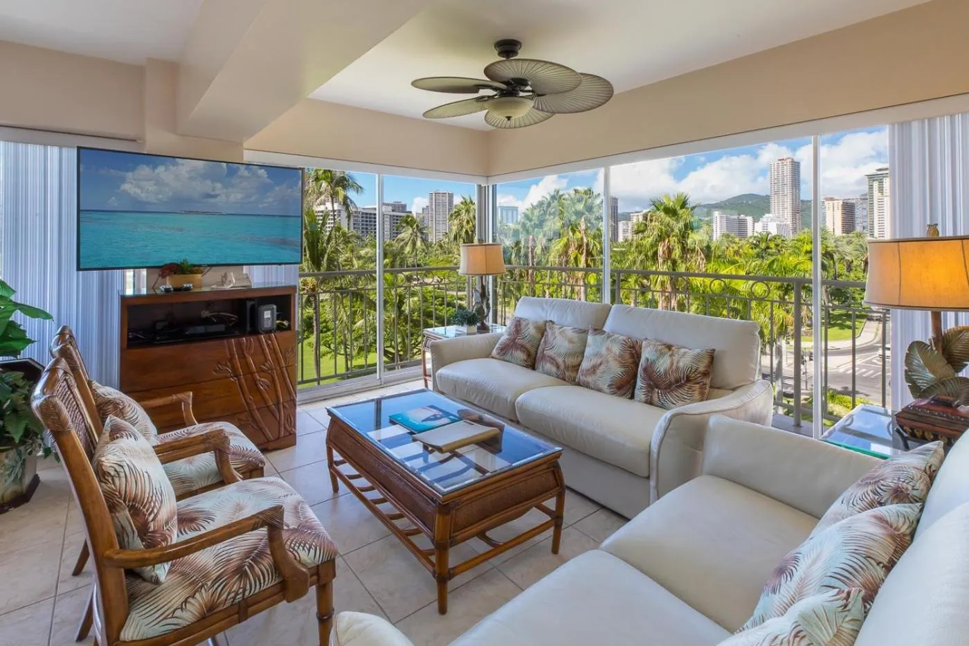 Seating Area in Waikiki Shore by OUTRIGGER - Select Your Unit