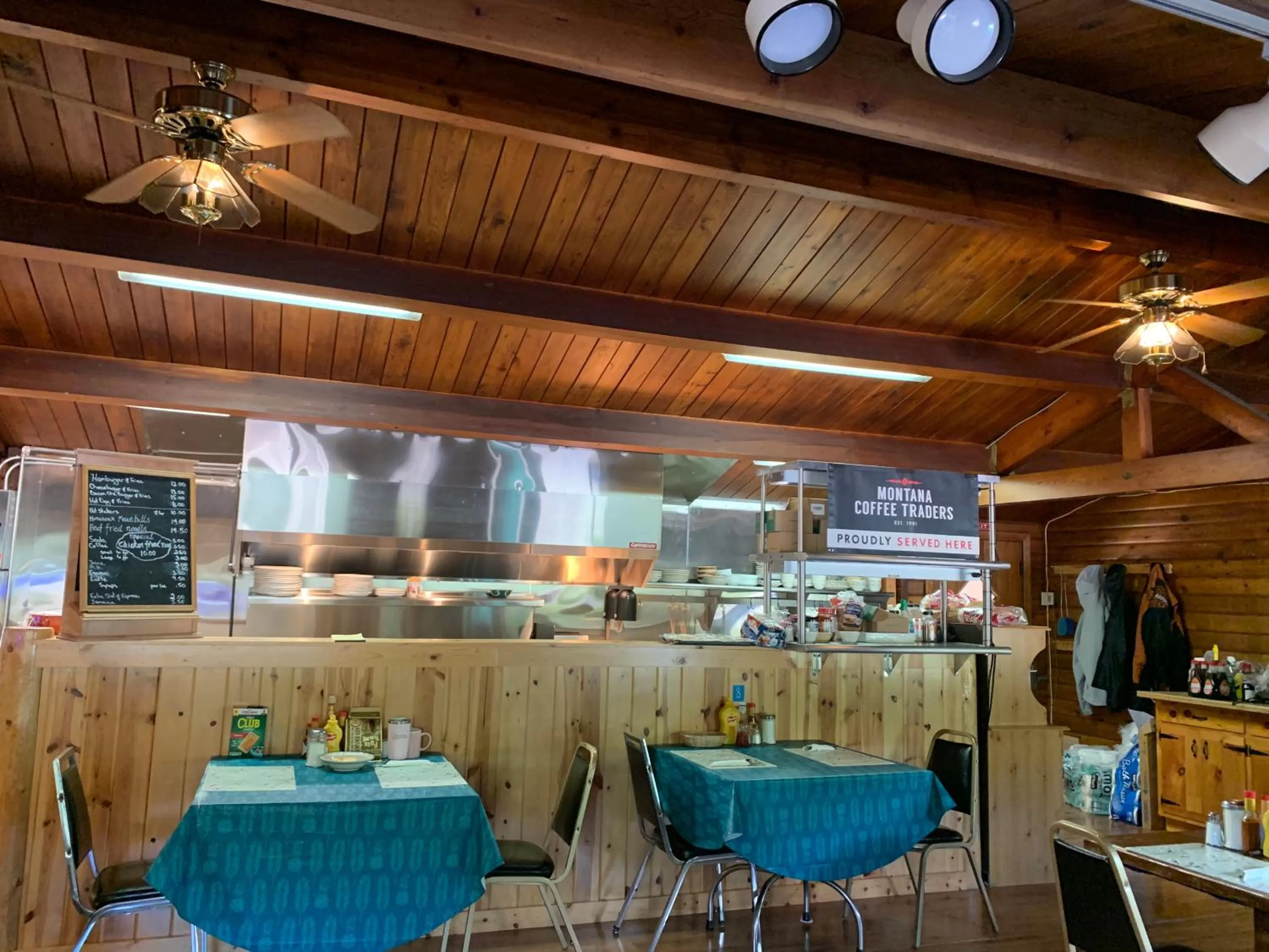 Restaurant/places to eat in Glacier Haven Inn