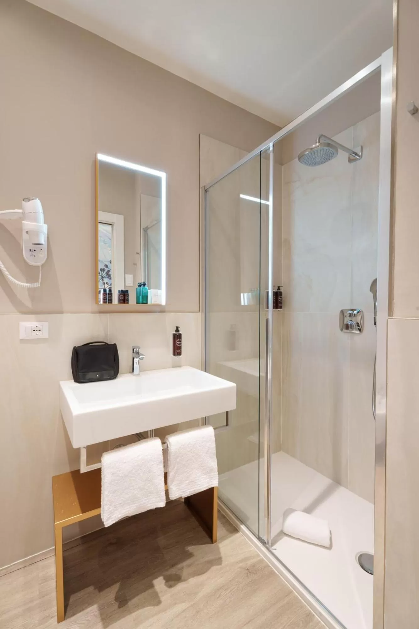 Shower in Vi Suites