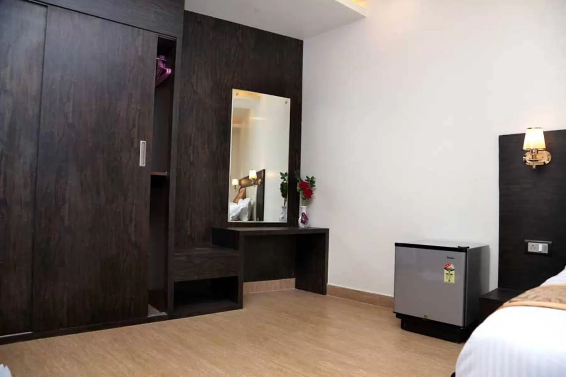 Bed in Hotel Vinayak Lifestyle Hotels