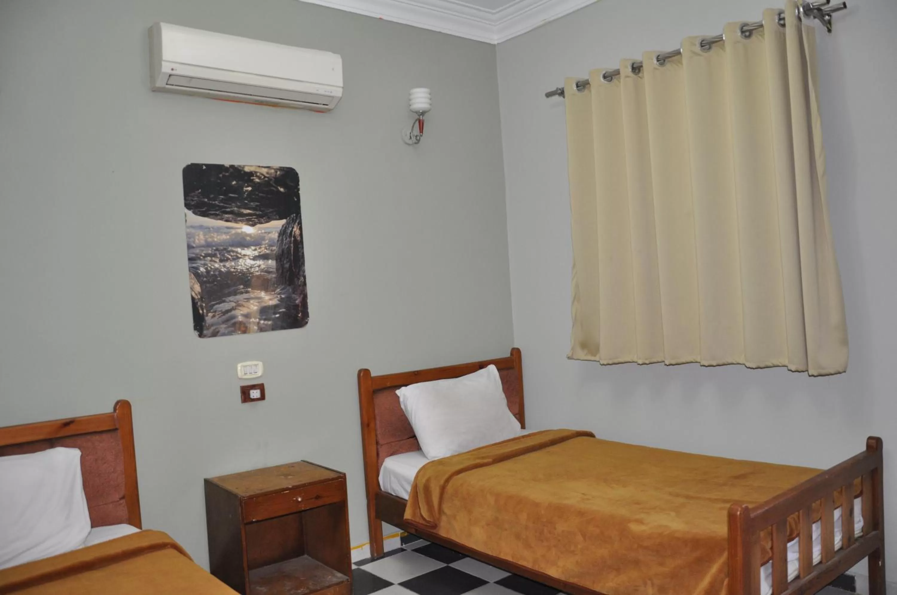 Bed in Dahab Plaza Hotel