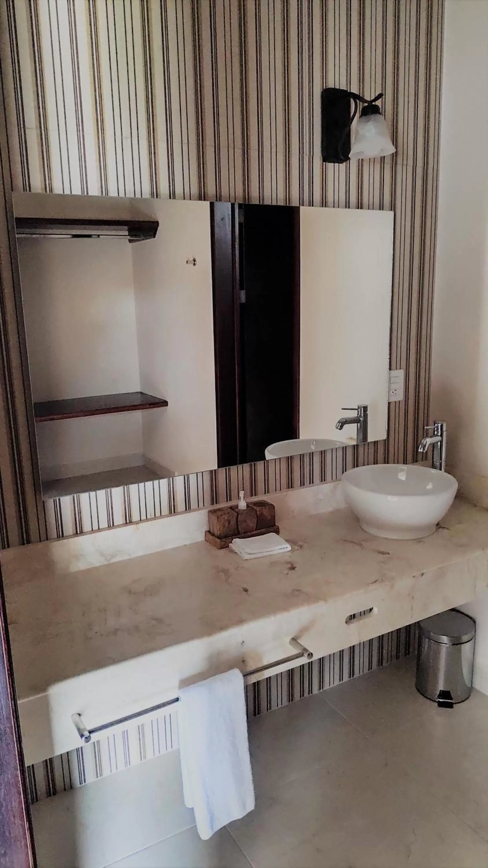 Bathroom in Hotel Los Frailes, Valladolid, Yucatán