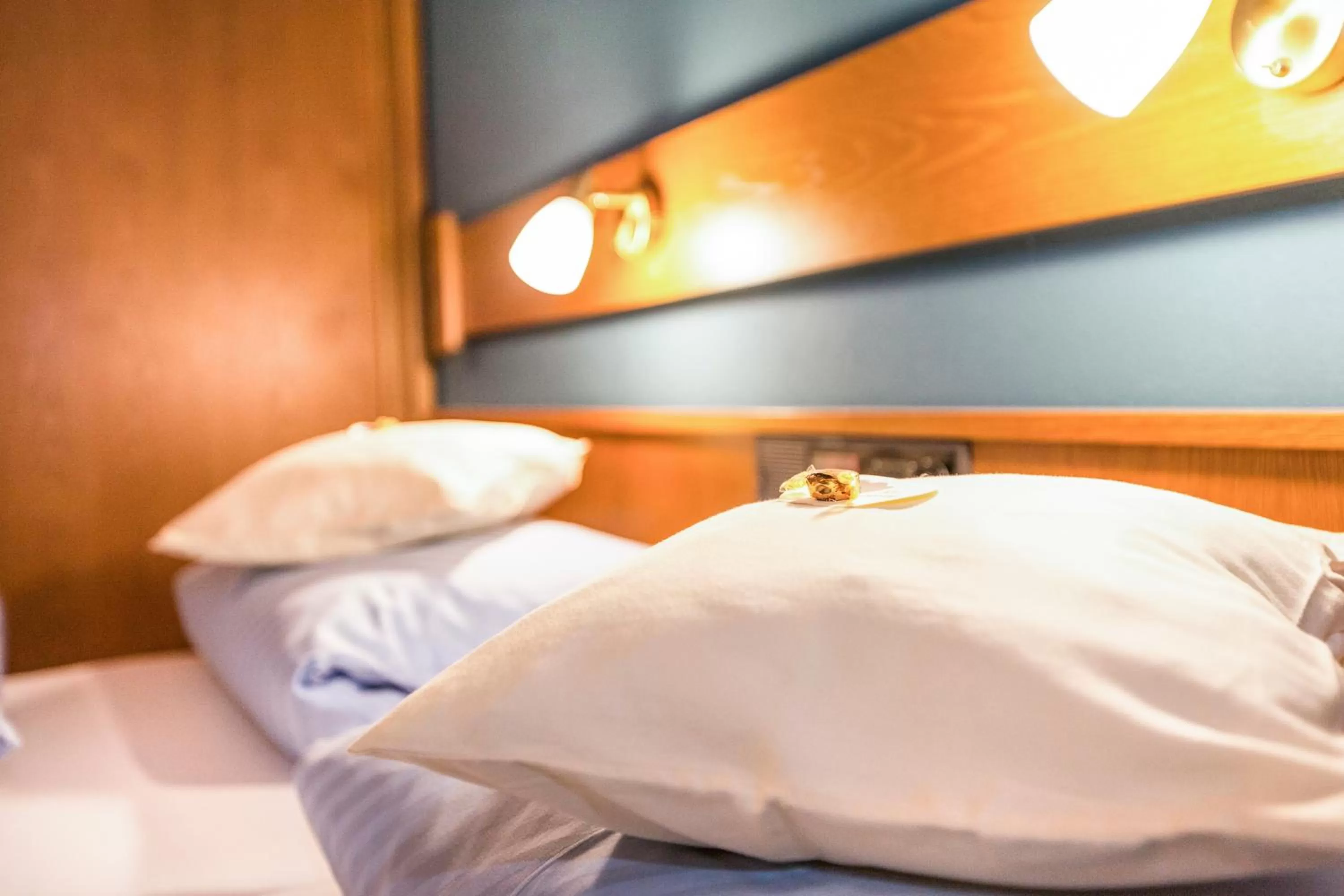 Bed in Genusshotel Hohenbogen