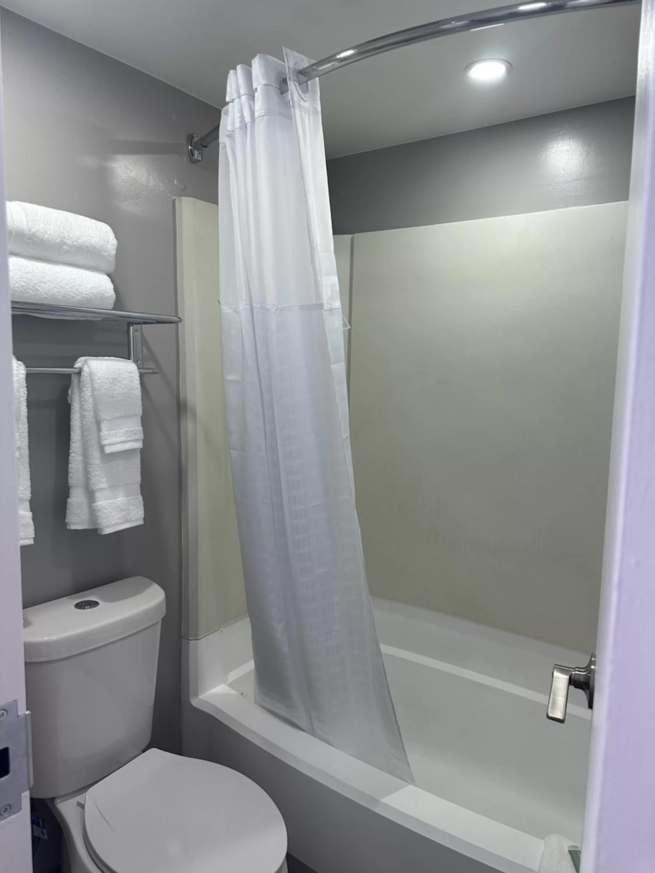 Shower in Super 8 by Wyndham Baltimore Northwest
