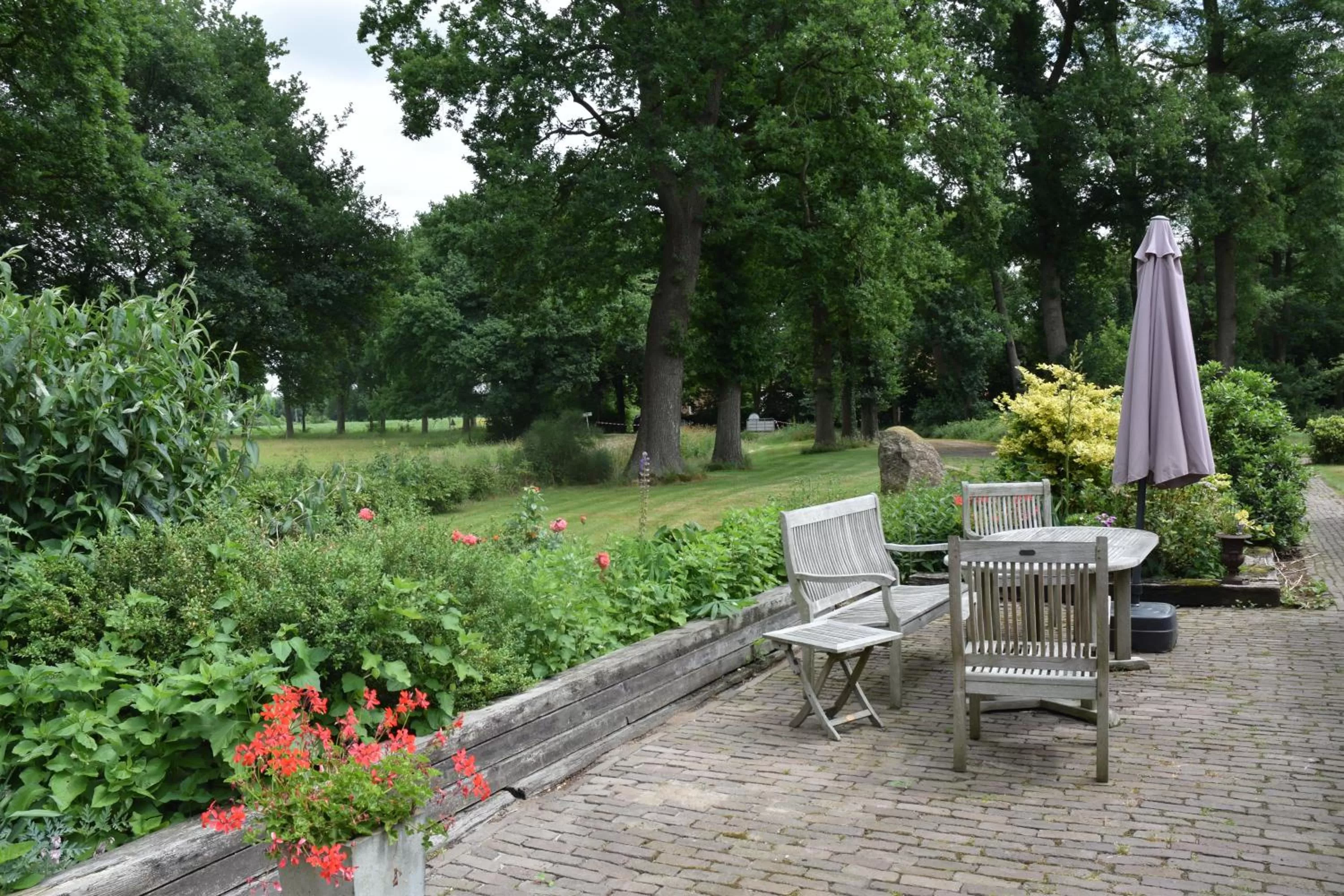 Balcony/Terrace, Garden in De Hiddinghhoeve