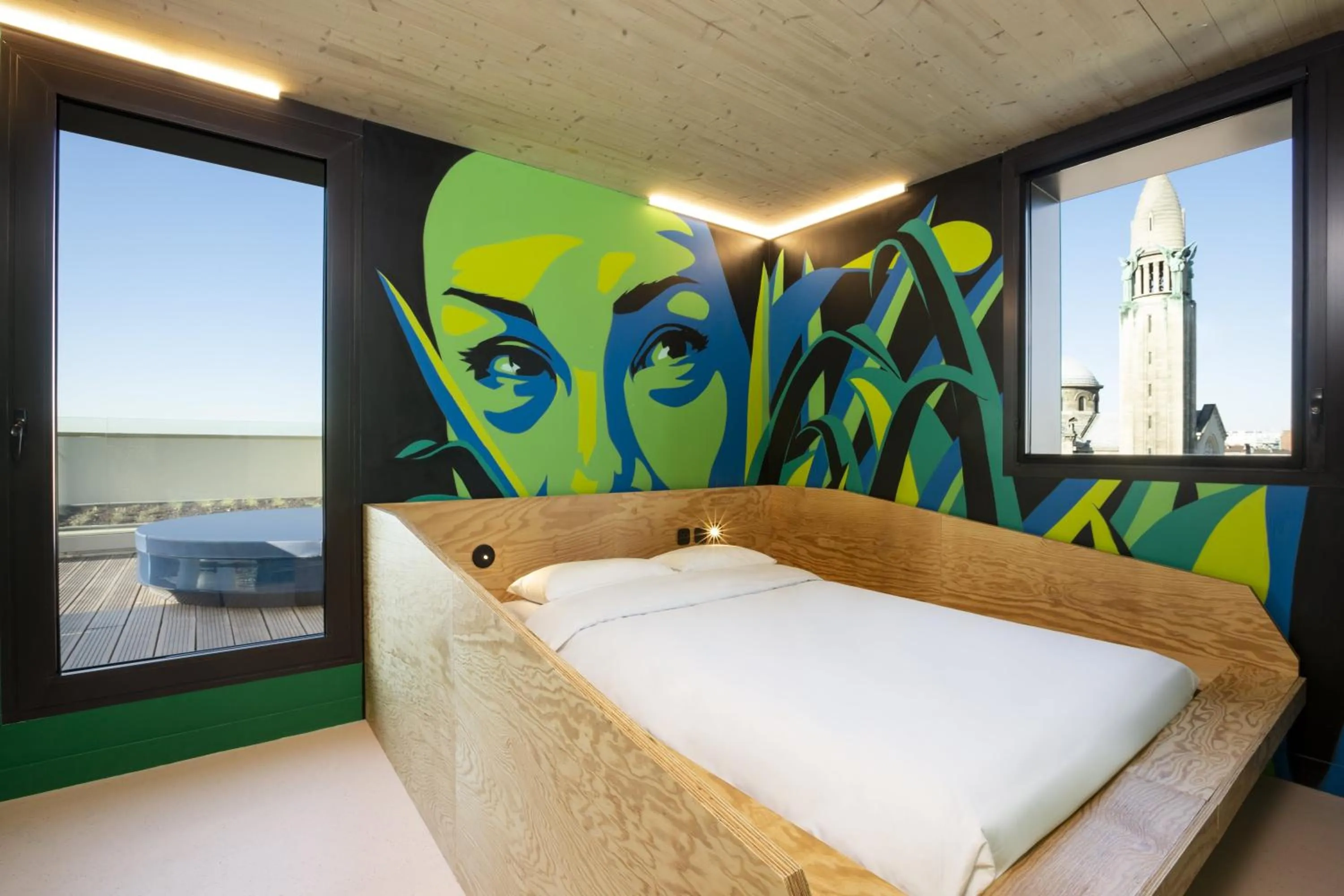 Bed in JO&JOE Paris Gentilly - Auberge de Jeunesse