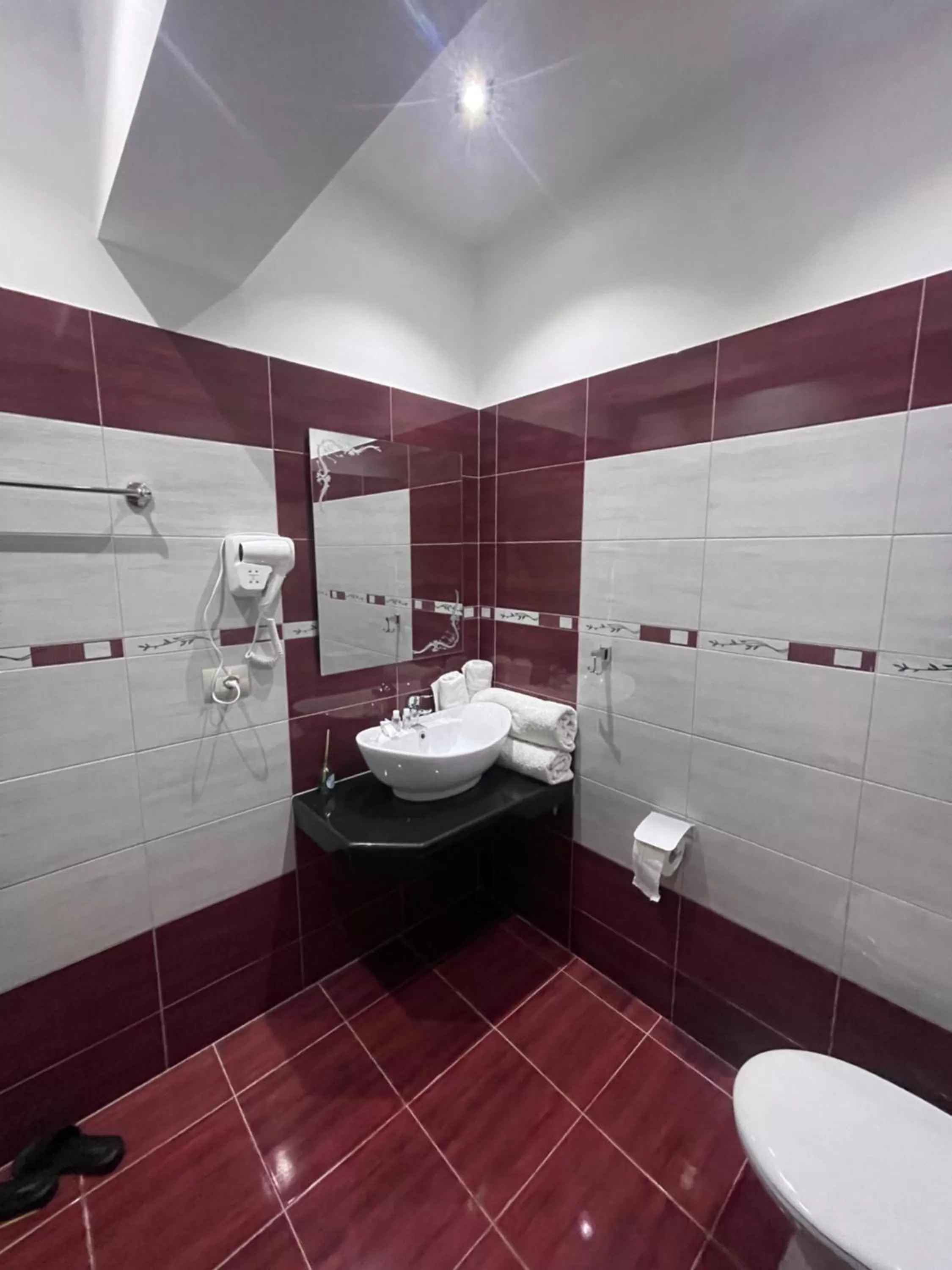 Bathroom in Hotel Selfo