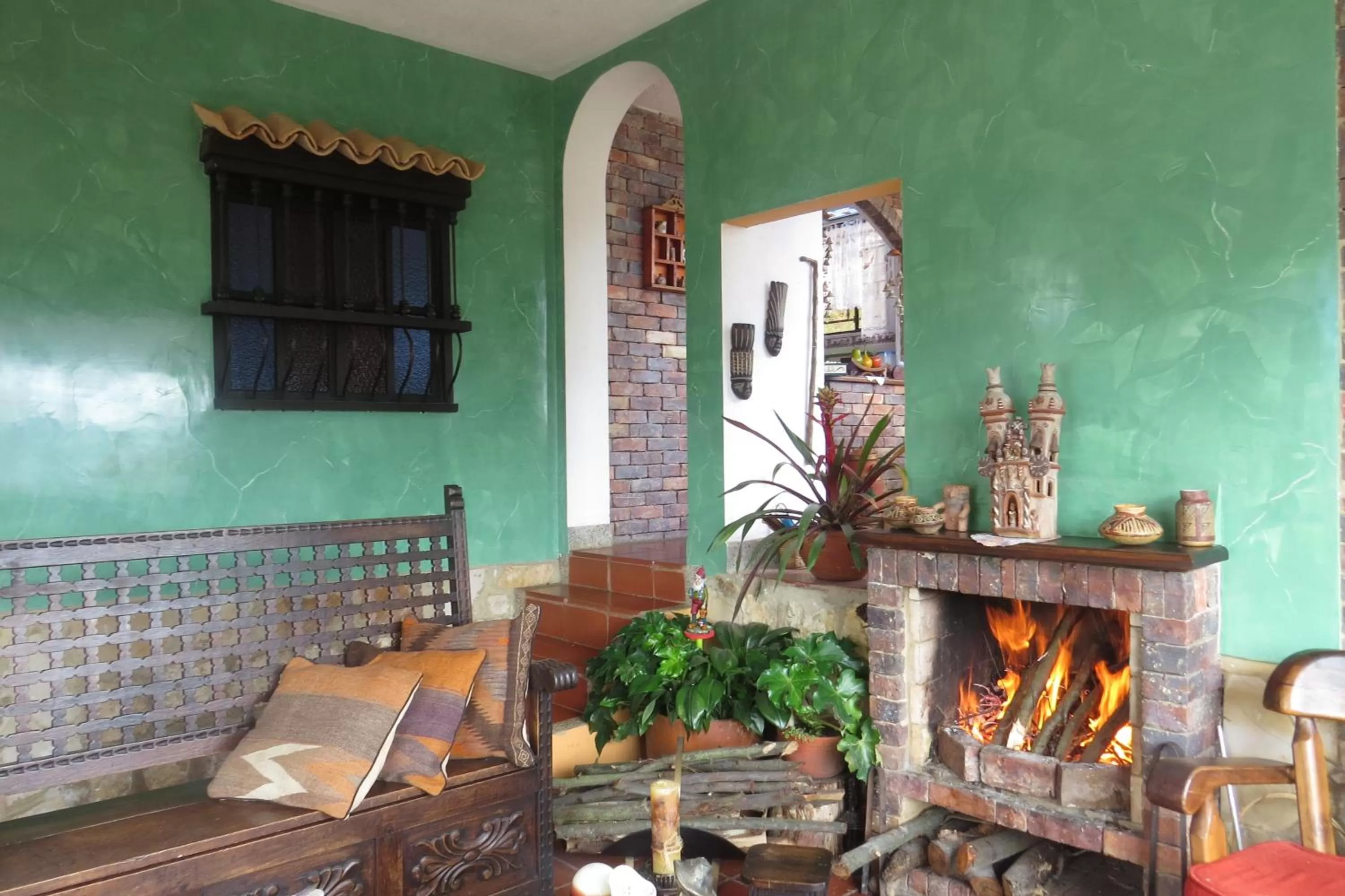 Decorative detail in El Pedregal Sopó