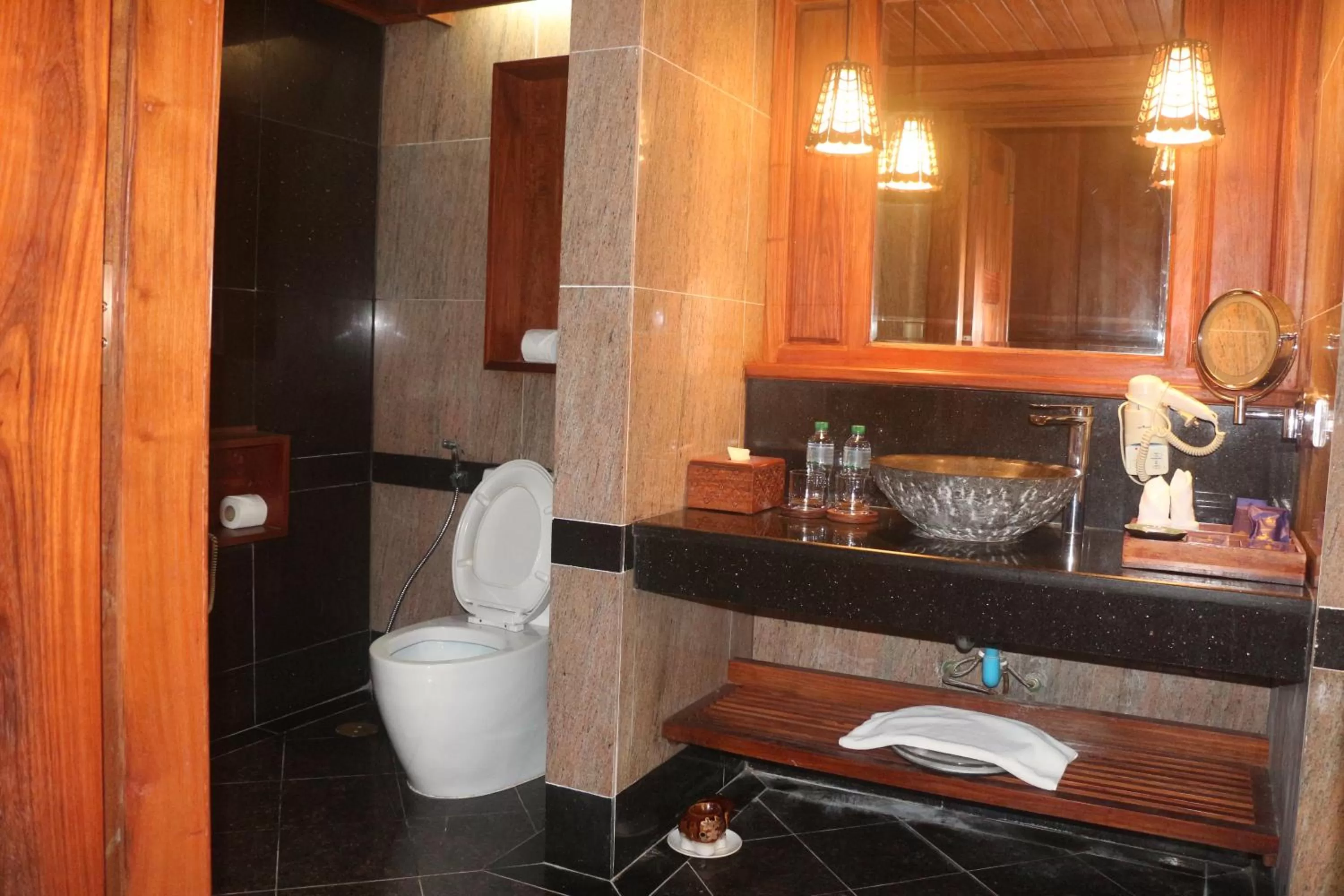 Bathroom in Try Palace Resort-Kep