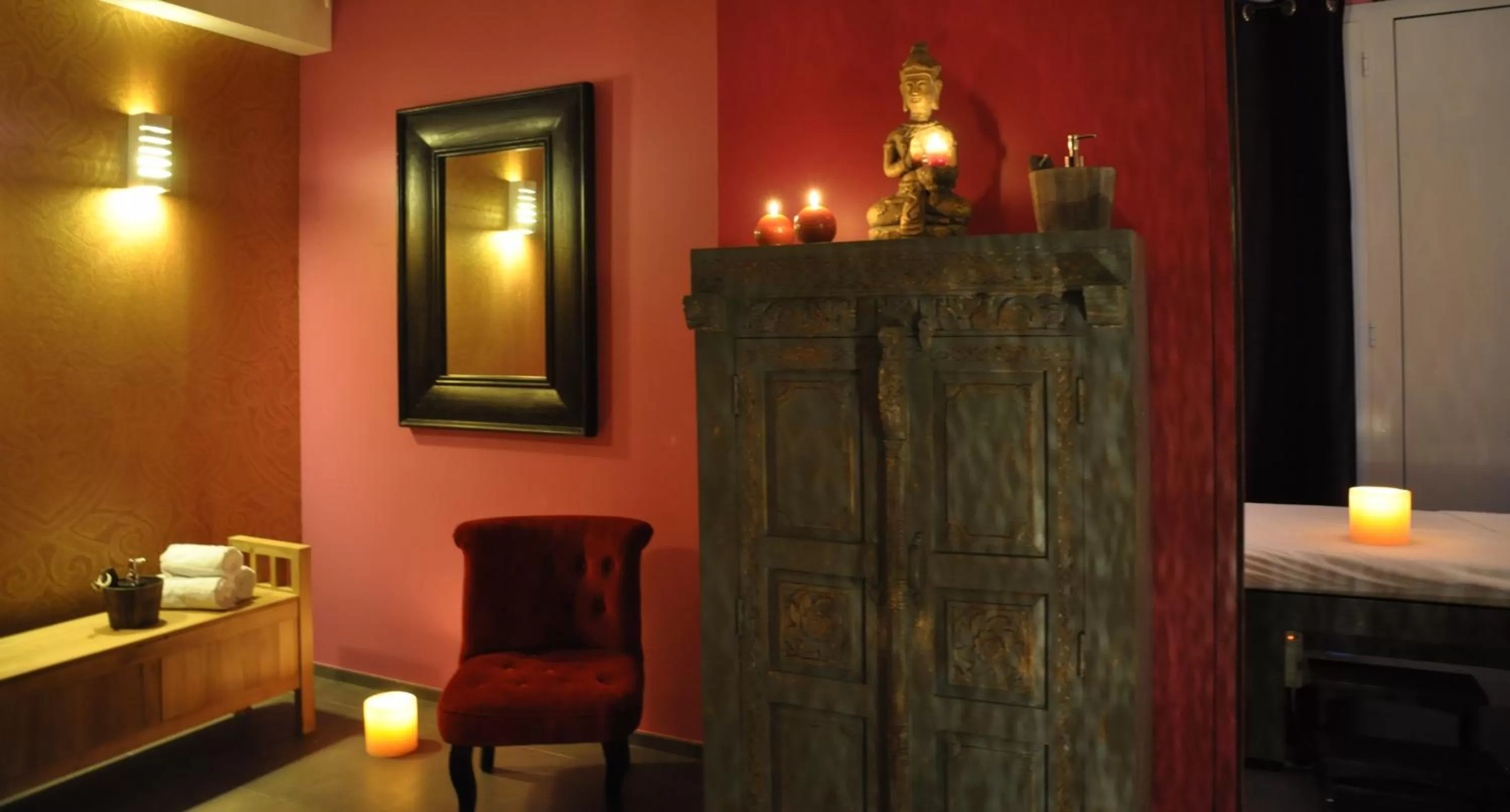 Spa and wellness centre/facilities in Les 3 Lieux - Hôtel, Restaurant, Espace sensoriel