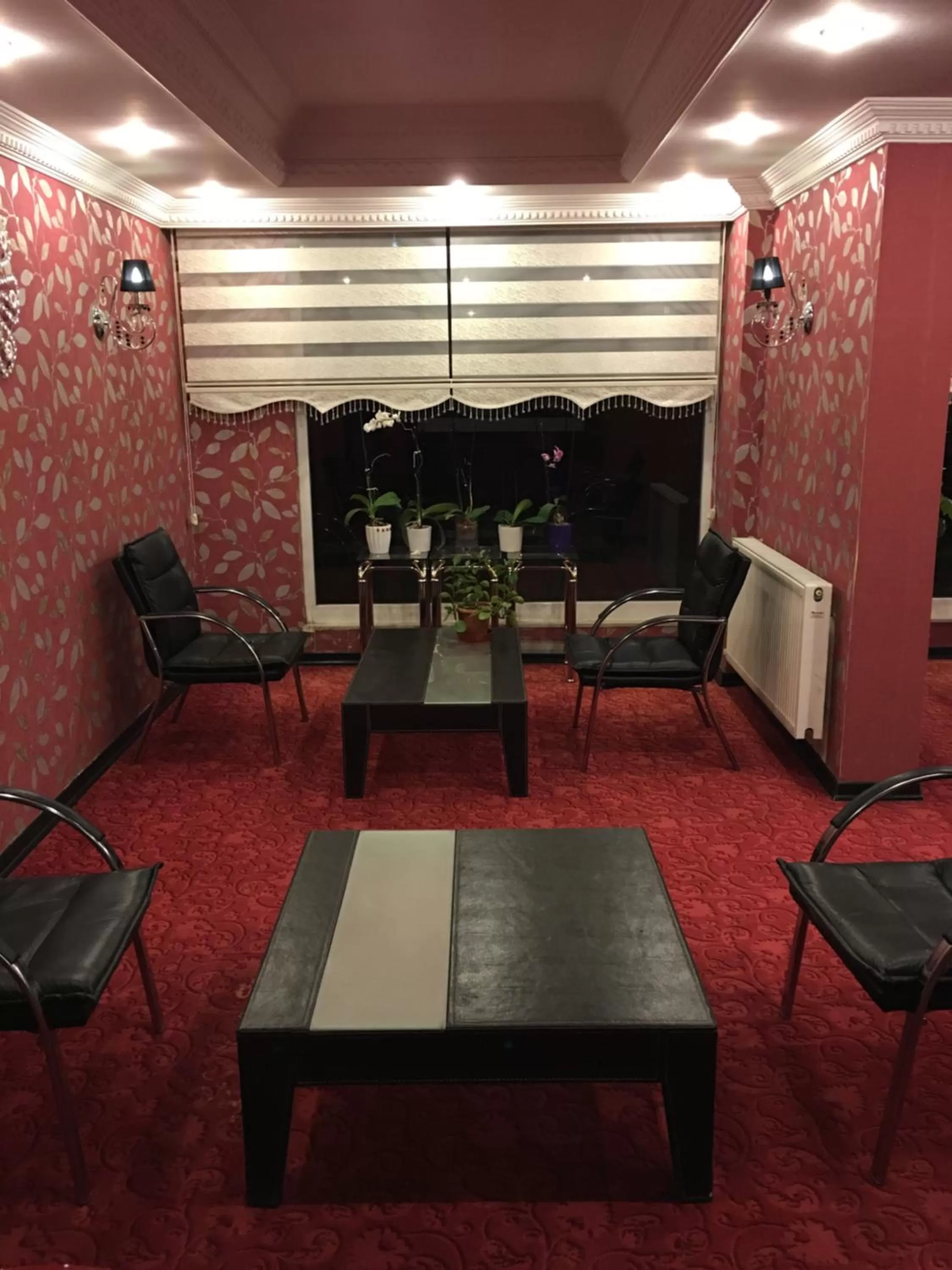 Communal lounge/ TV room in Minabir Otel