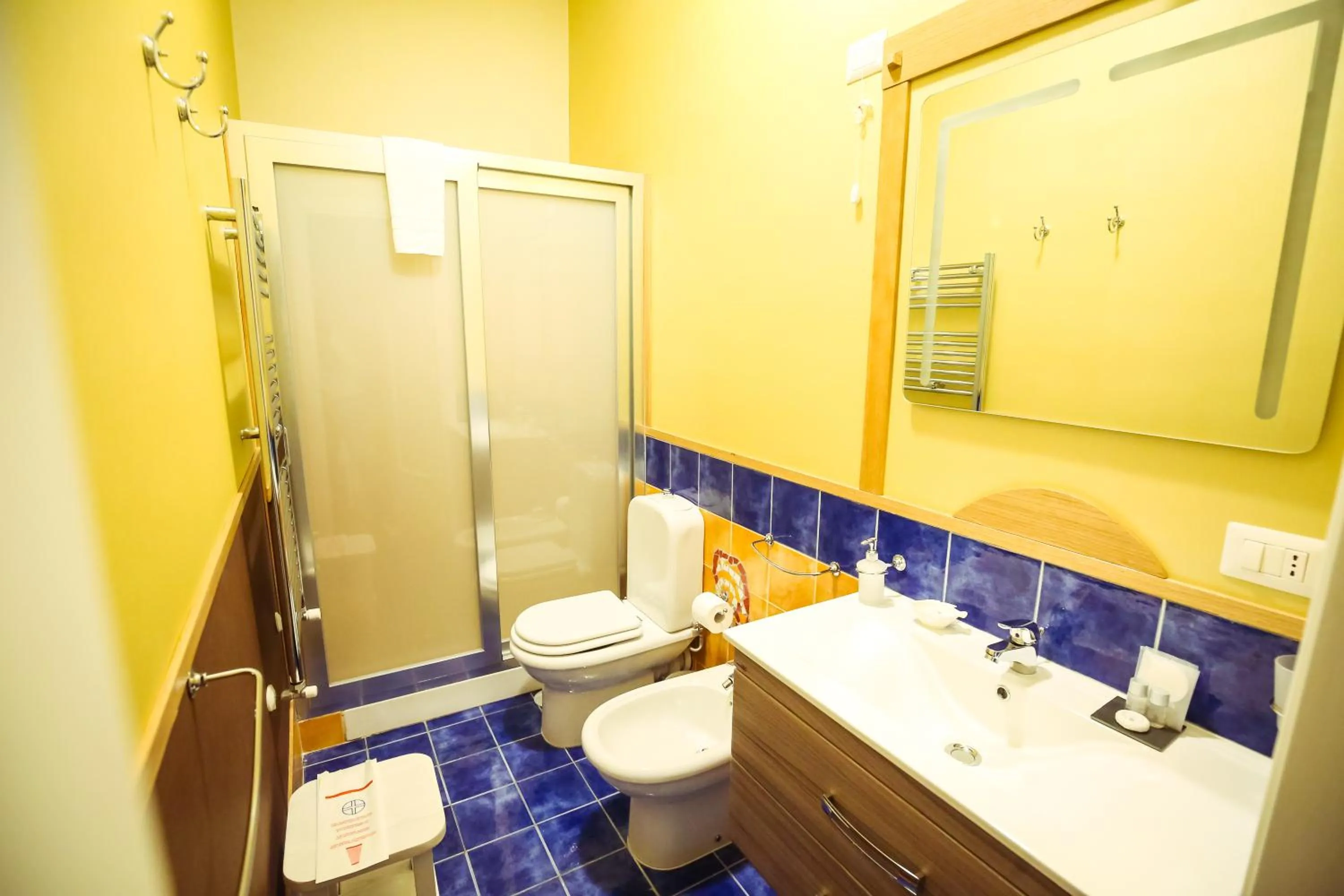 Shower in NapoliMia Boutique Hotel