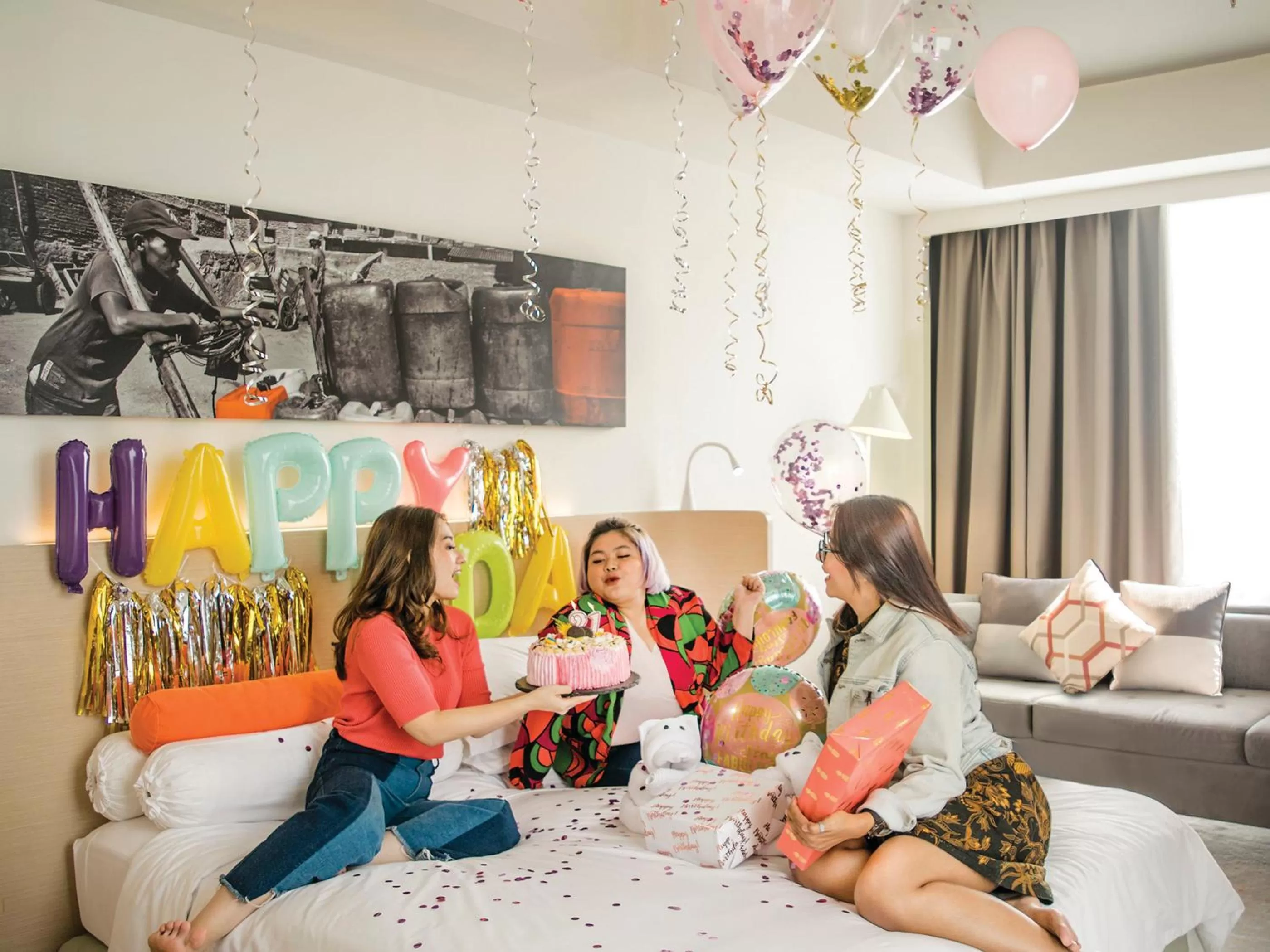 Bedroom in HARRIS Suites fx Sudirman