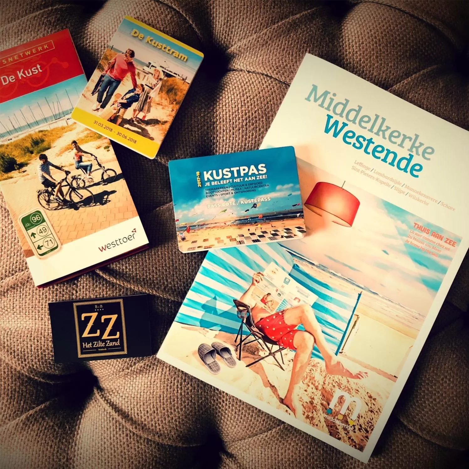 Lobby or reception in Bed & Breakfast Het Zilte Zand - Westende - Middelkerke - De Kust