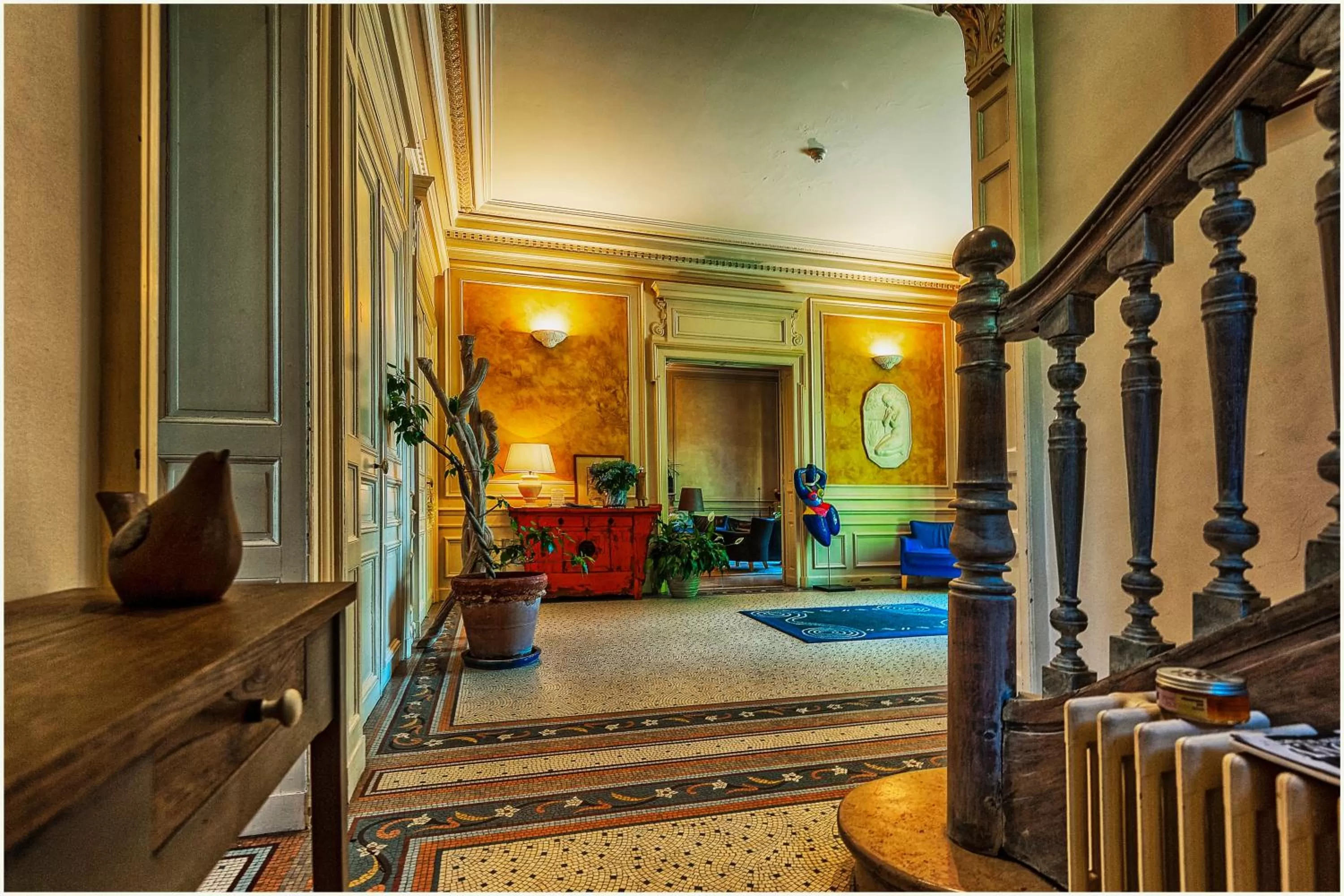 Lobby or reception in Hotel Le Clos Raymi