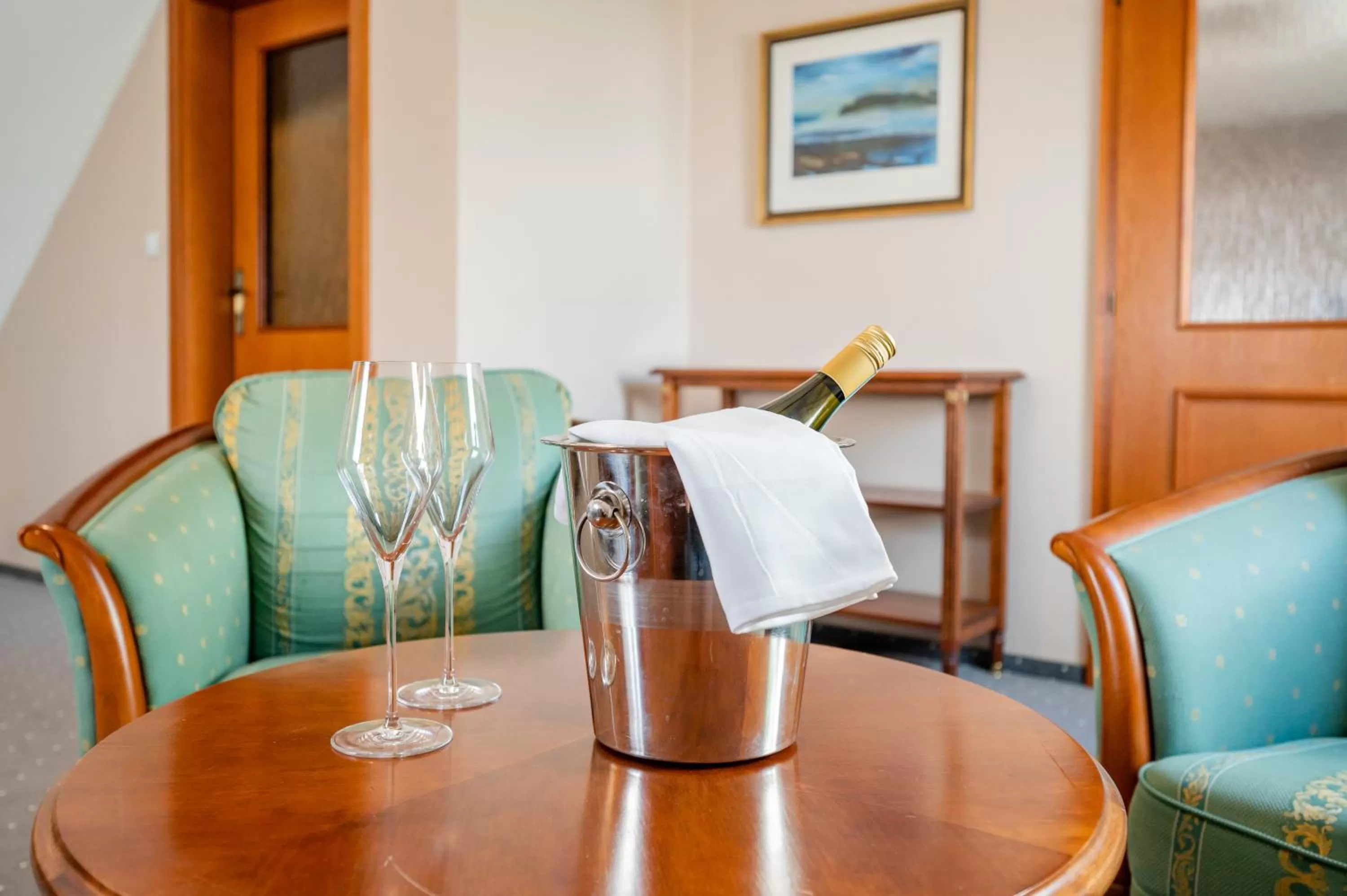 Seating area in Hotel U Královny Elišky