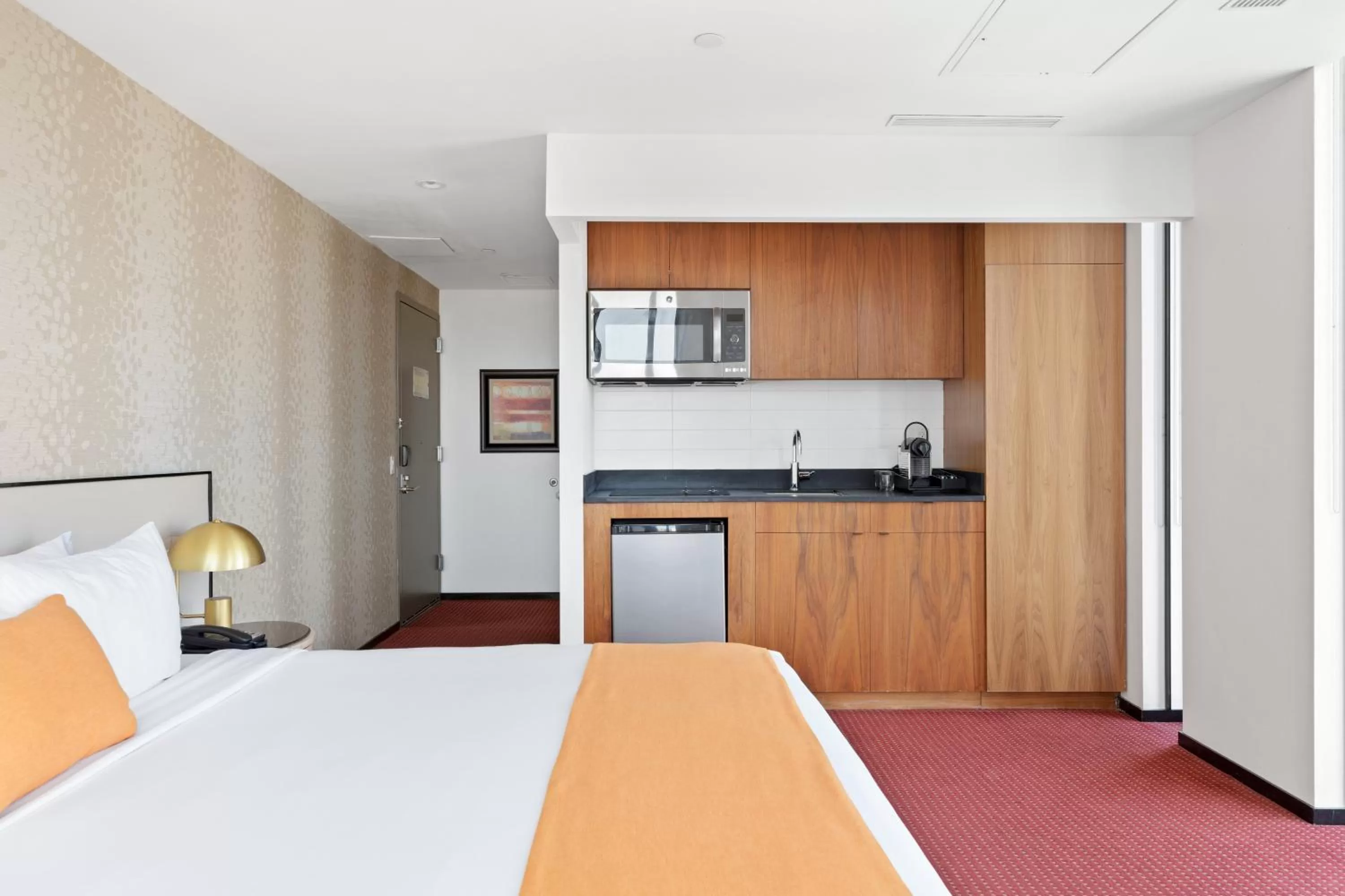 Bed in The Parc Hotel