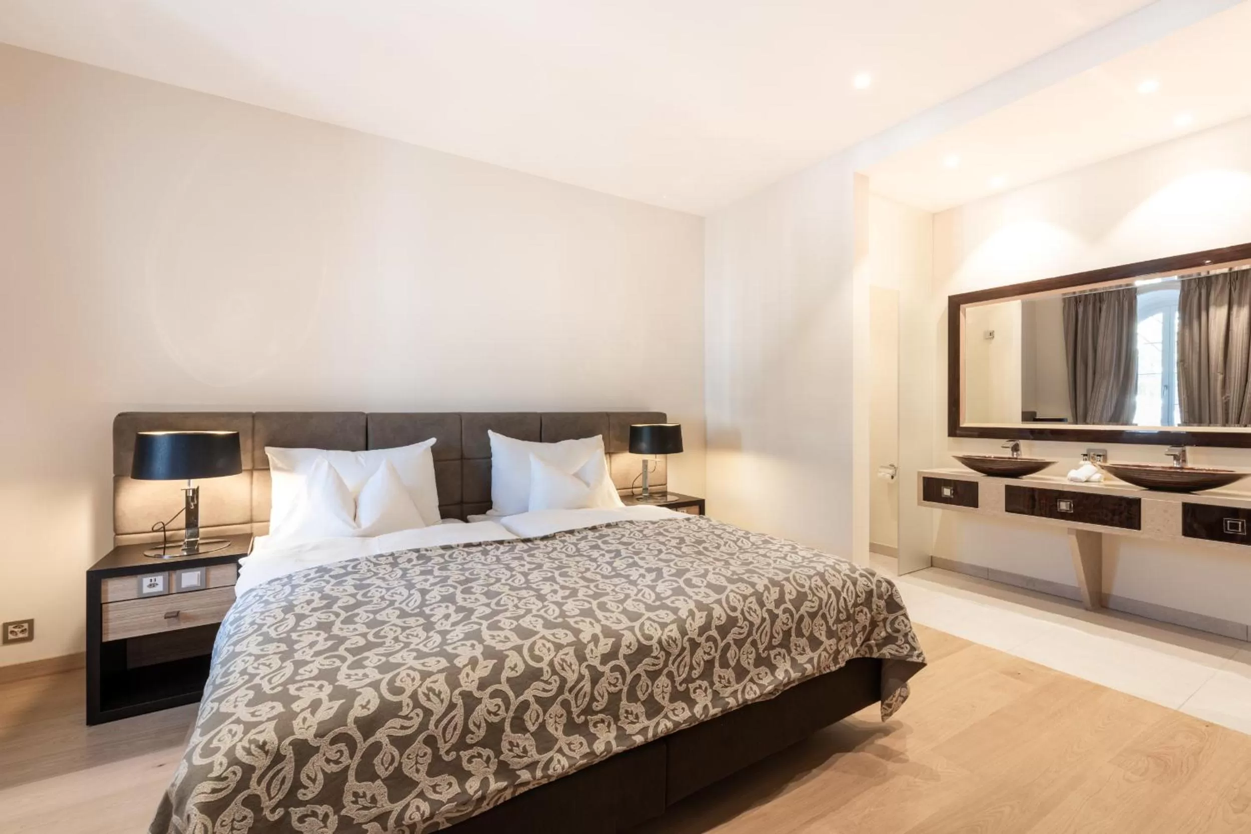 Bed in Hotel Alte Post Bonaduz